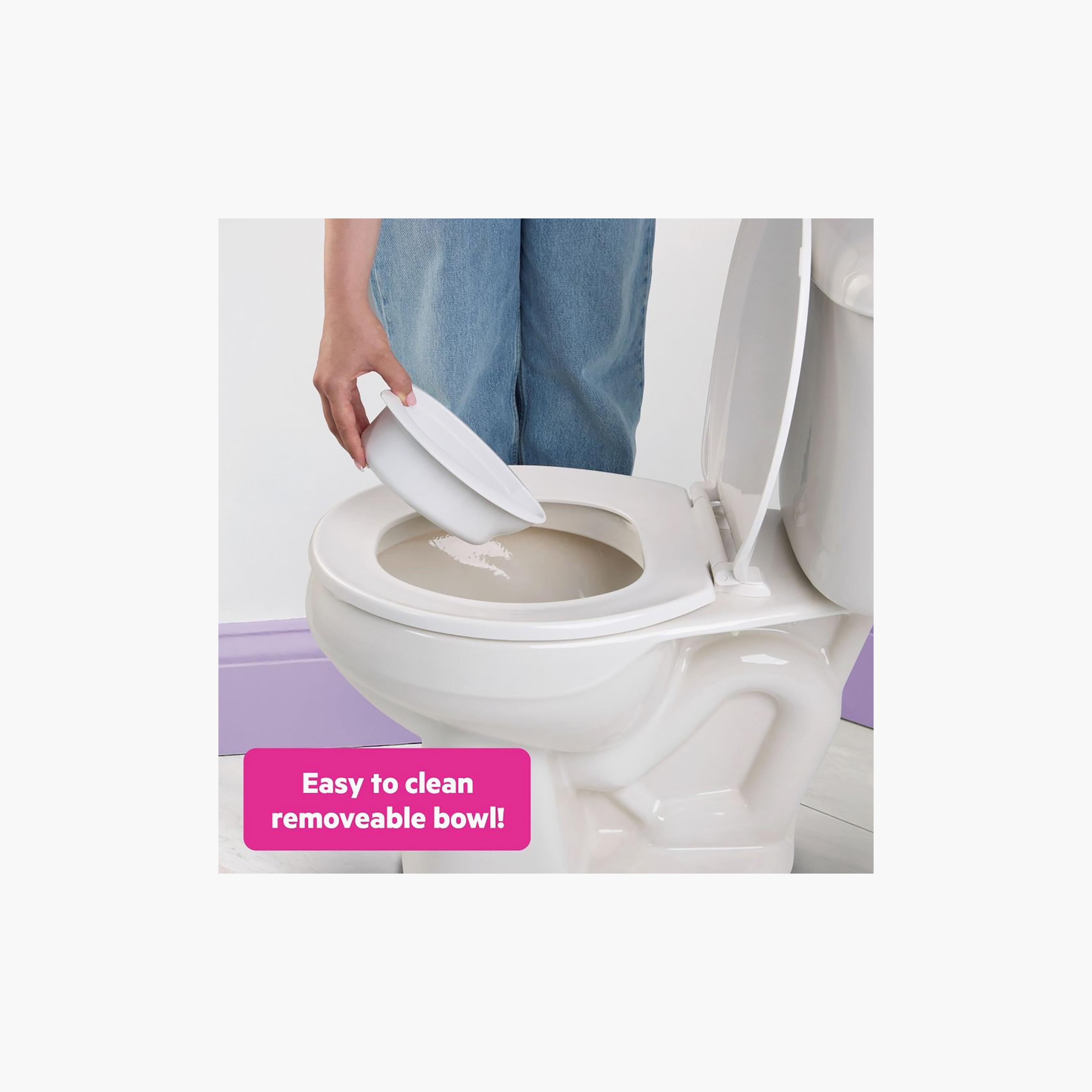 Bright Starts Minnie My Size Potty 2-In-1 System Floor & Toilet Seat - 18-48 Months-baby-diapering-pottytraining-image-7