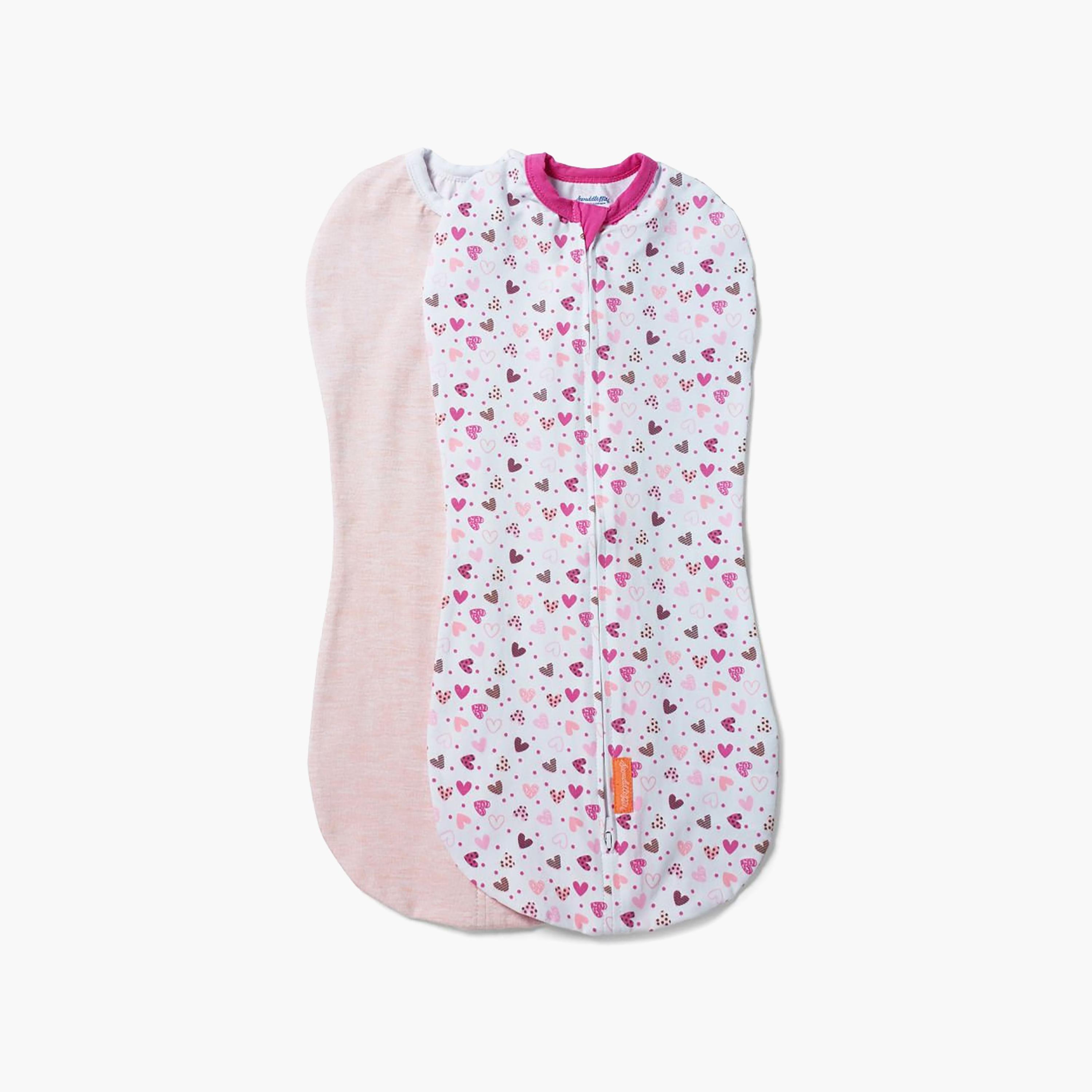 Ingenuity 2-Piece SwaddleMe 1.0 TOG Pod Swaddle - I Heart You - 0-2 Months-baby-nursery-blanketsandswaddles-swaddlesandsleepingbags-image-1