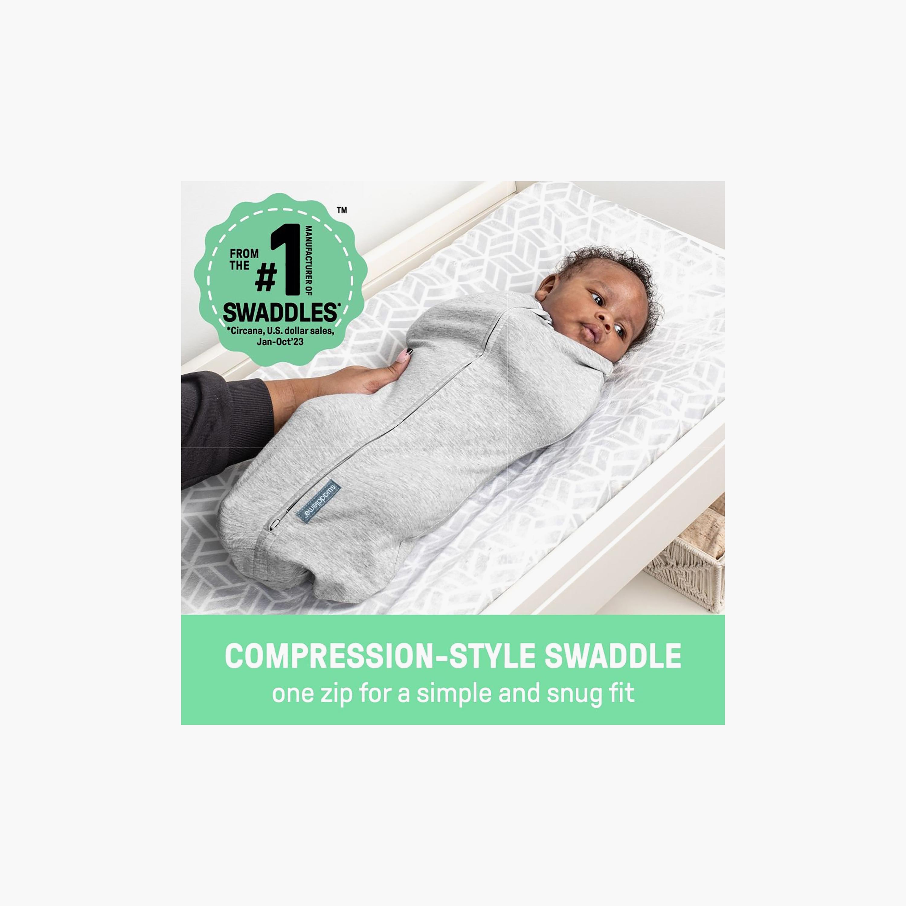 Ingenuity 2-Piece SwaddleMe 1.0 TOG Pod Swaddle - Dino Jam - 0-2 Months-baby-nursery-blanketsandswaddles-swaddlesandsleepingbags-image-6