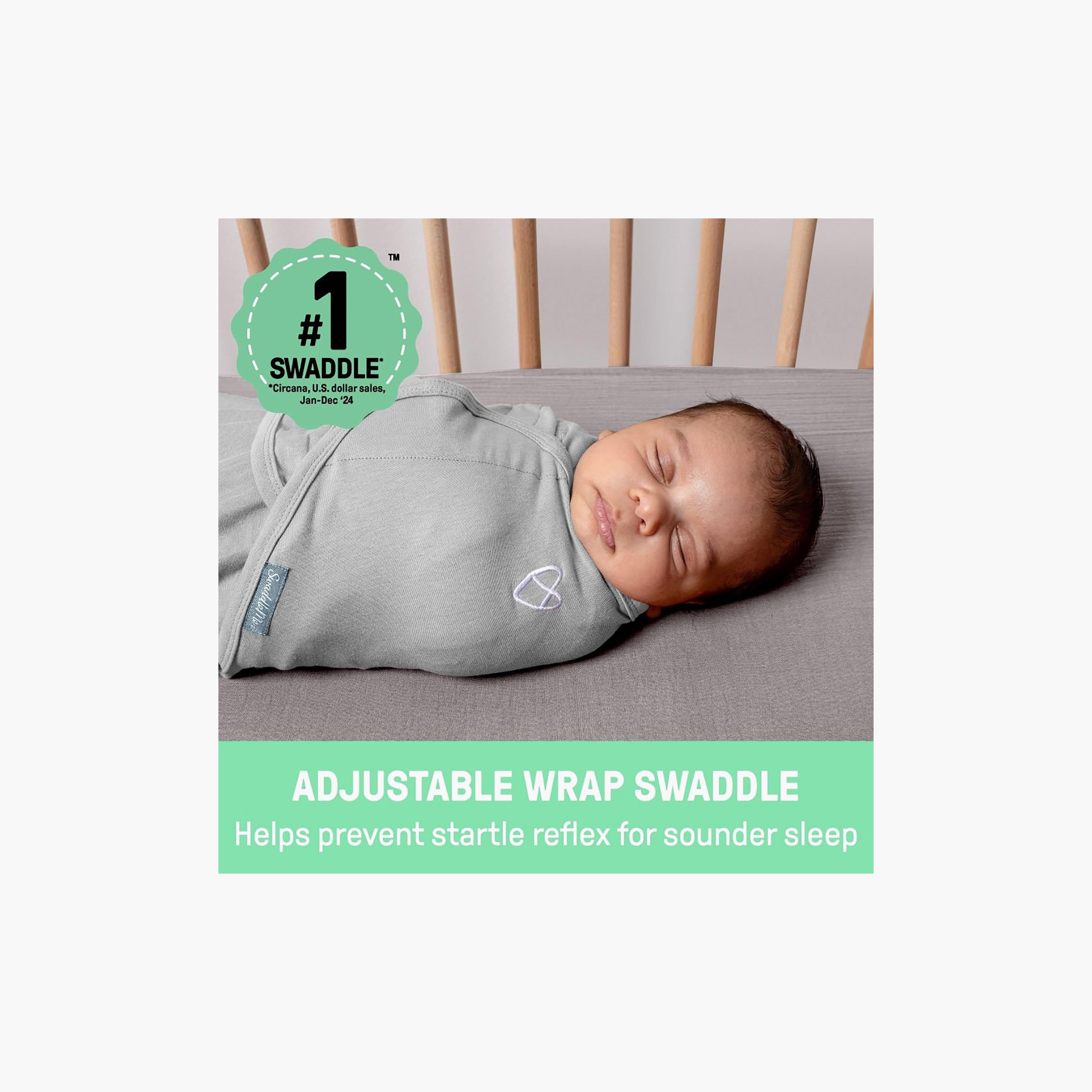 طقم قماط قطعتين (1.0 توغ) بتصميم فضاء وسحب لعمر 0-3 أشهر من إنجينويتي-baby-nursery-blanketsandswaddles-swaddlesandsleepingbags-image-8