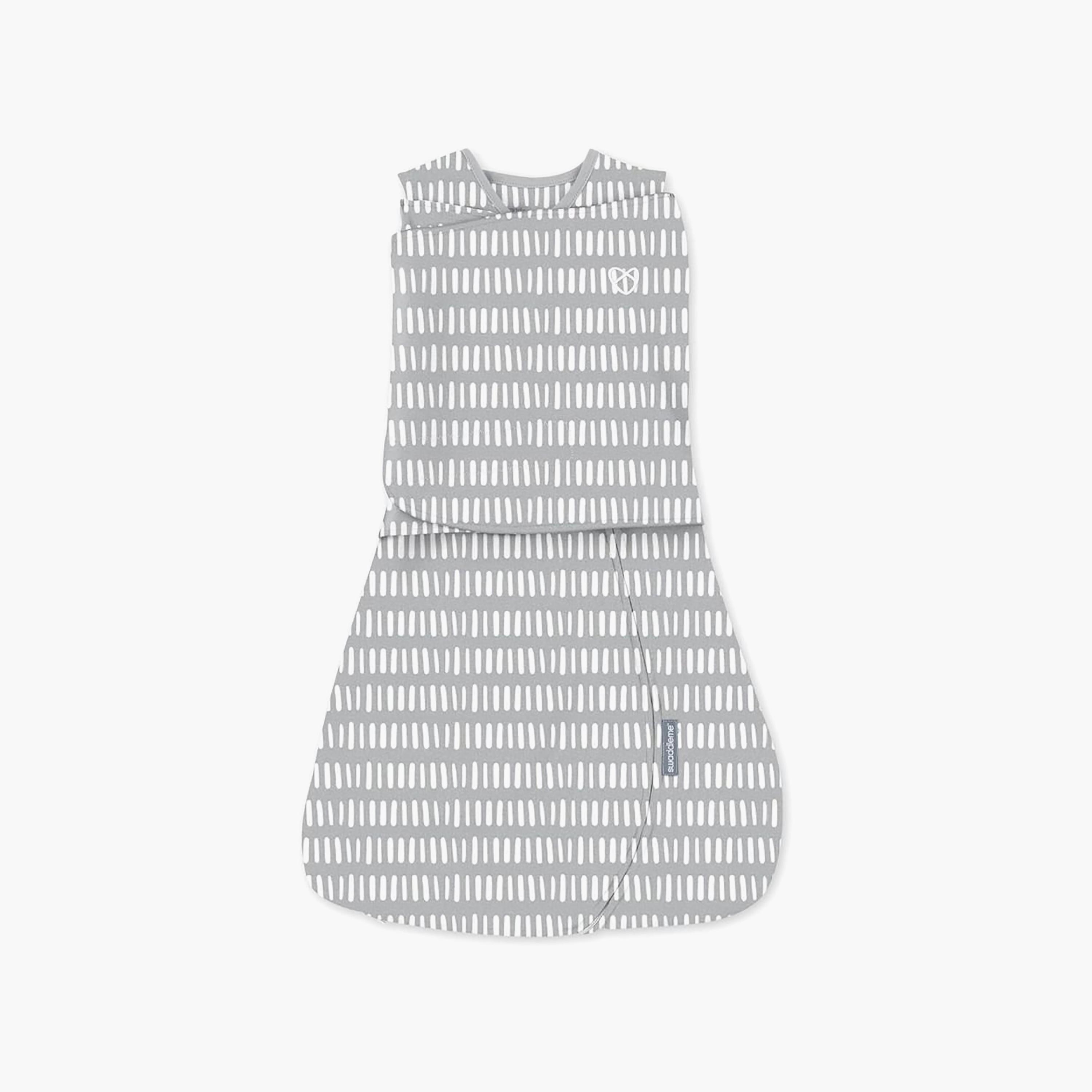 Ingenuity SwaddleMe Arms Free Swaddle - Dashed Lines - 0-3 Months-baby-nursery-blanketsandswaddles-swaddlesandsleepingbags-image-1