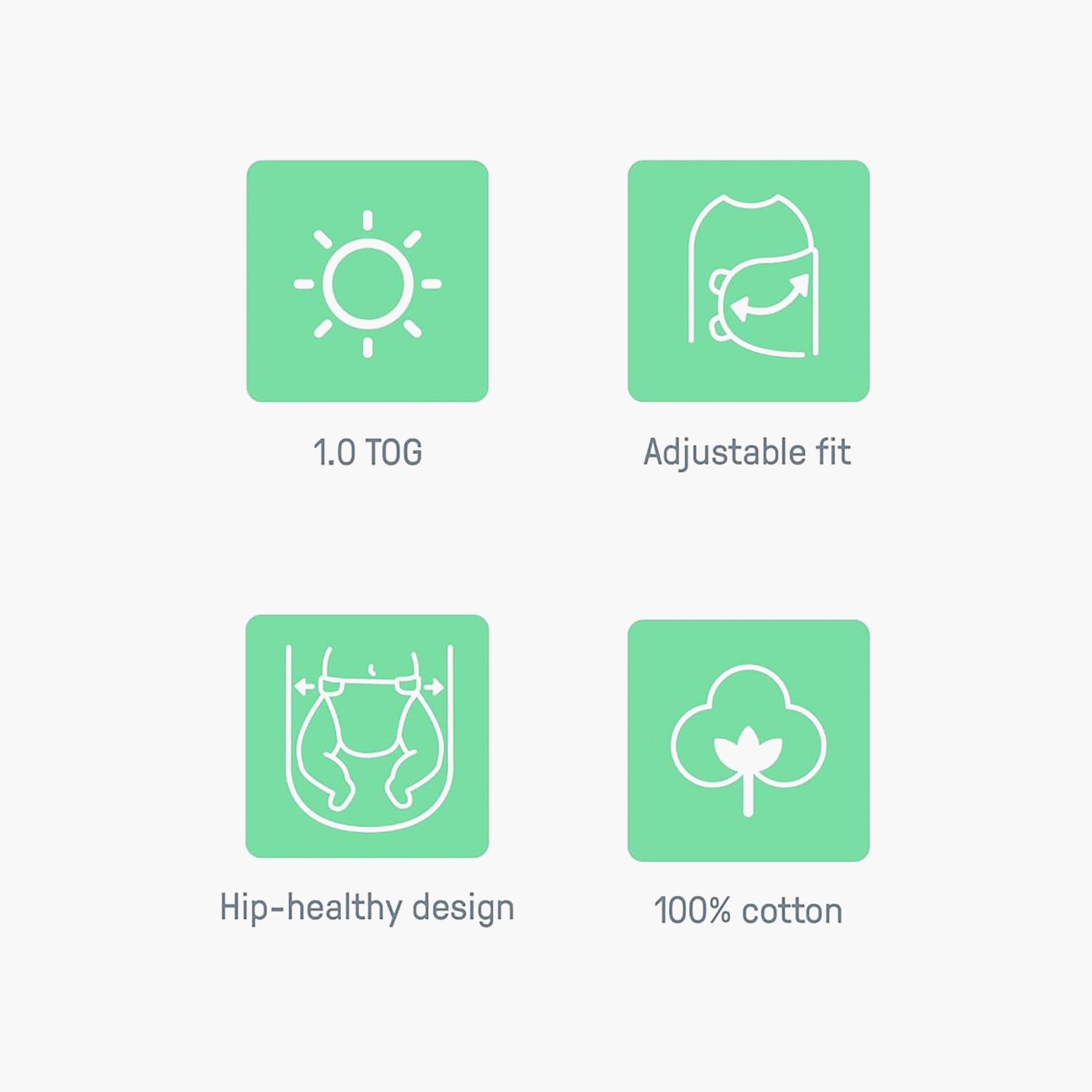 Ingenuity SwaddleMe Arms Free Swaddle - Dashed Lines - 0-3 Months-baby-nursery-blanketsandswaddles-swaddlesandsleepingbags-image-5