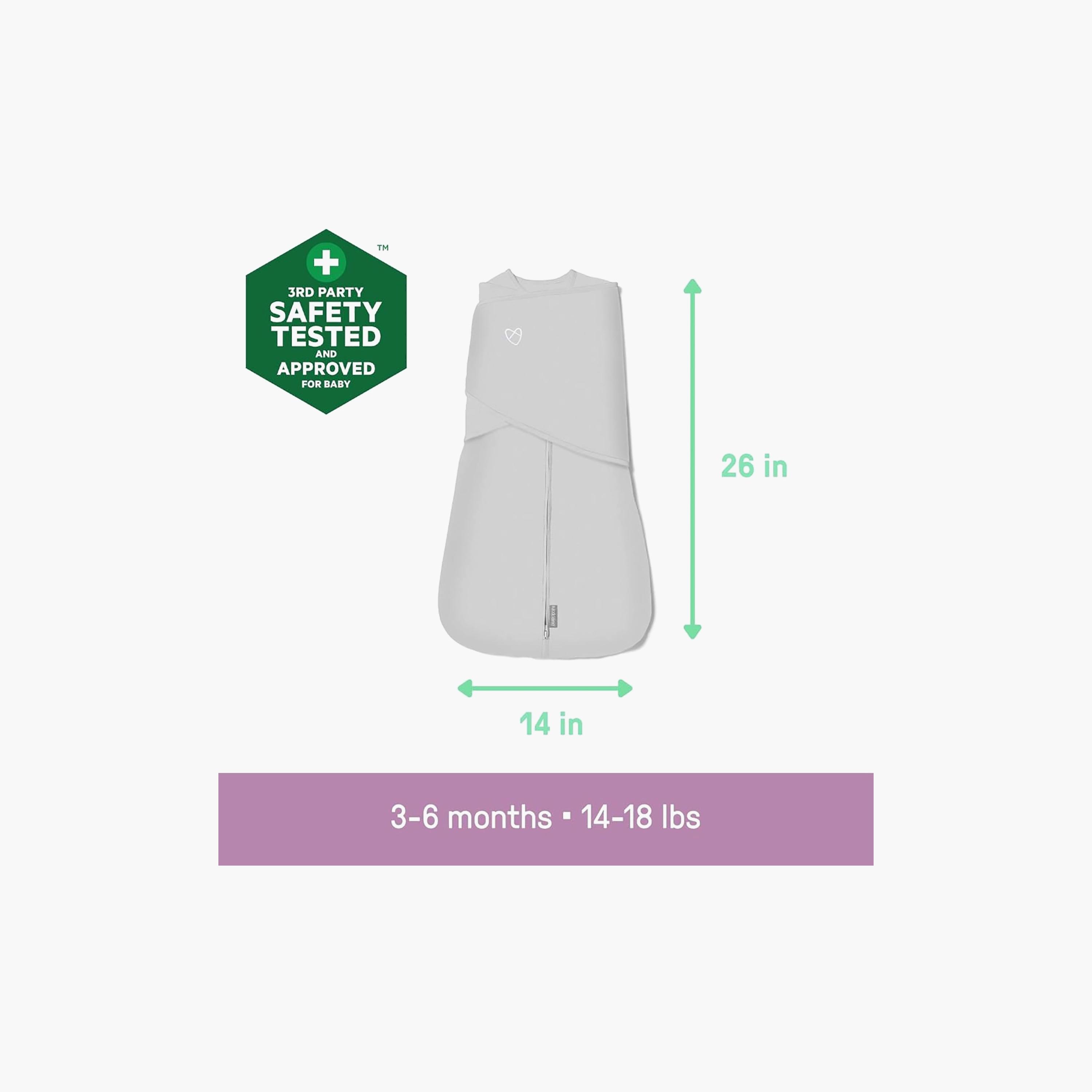 Ingenuity SwaddleMe Arms Free Swaddle - Dashed Lines - 0-3 Months-baby-nursery-blanketsandswaddles-swaddlesandsleepingbags-image-7