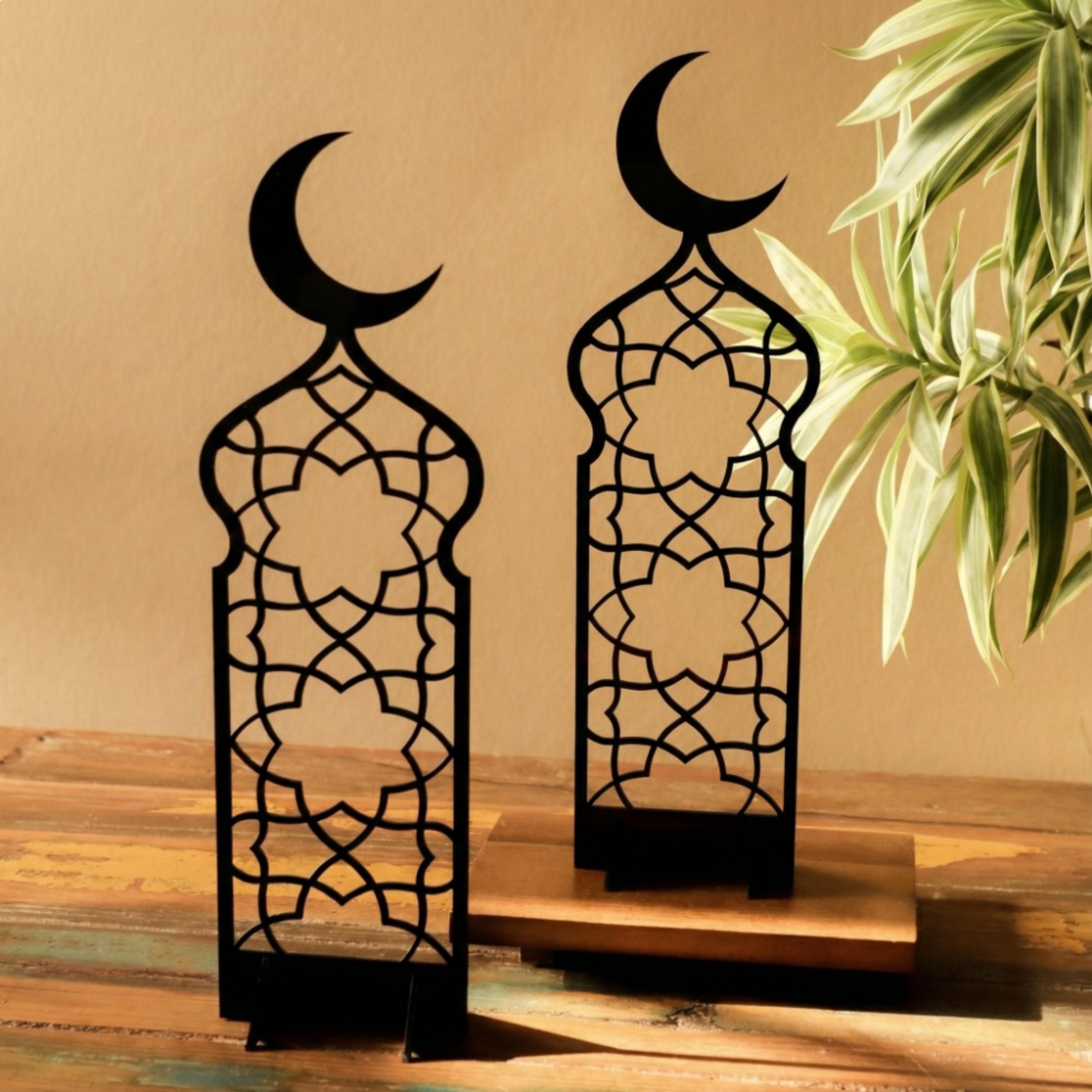Crescent Minaret Decorative Stands, Set of Two-household-decor-decorativeobjectsandsculptures-image-3