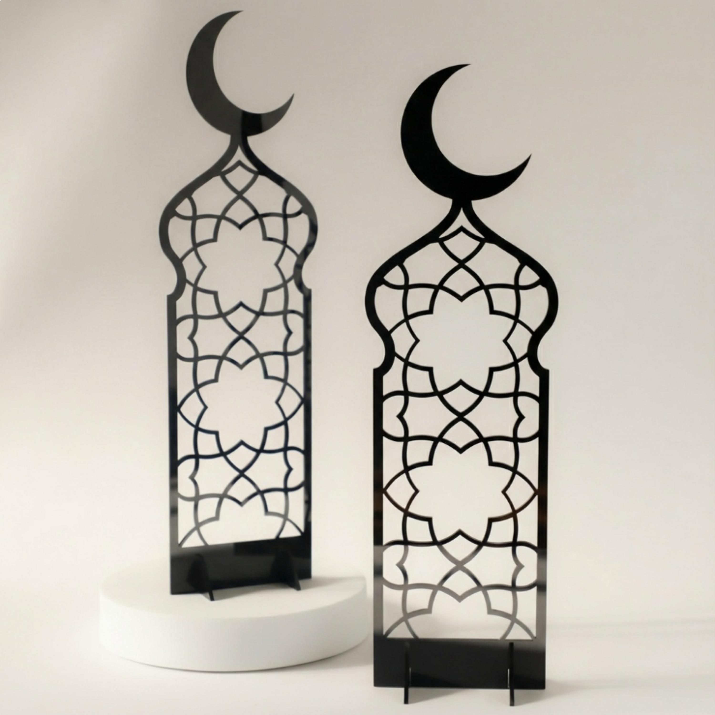 Crescent Minaret Decorative Stands, Set of Two-household-decor-decorativeobjectsandsculptures-image-4