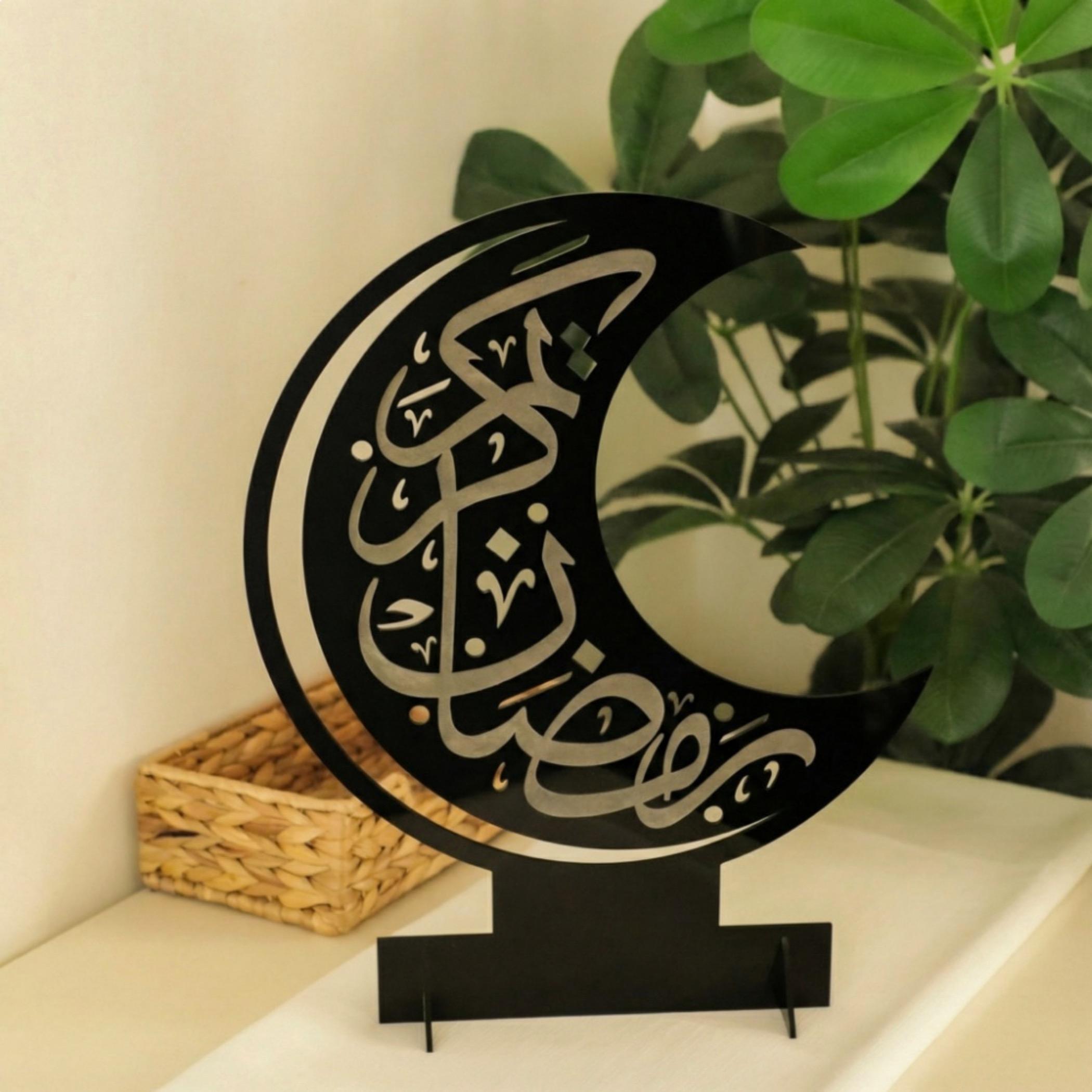 Crescent Ramadan Kareem Decorative Stand-household-decor-decorativeobjectsandsculptures-image-4