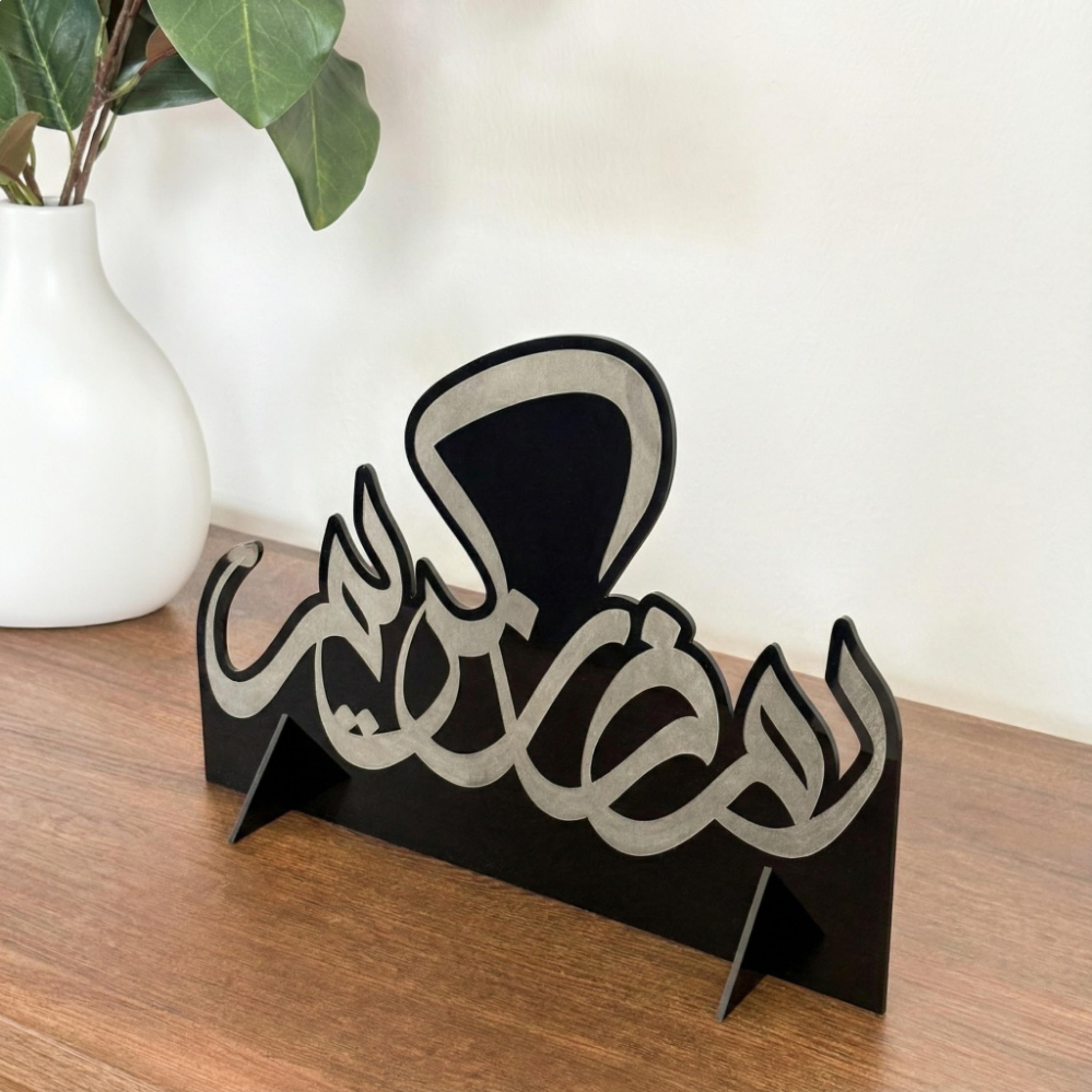 Acrylic Decorative Stand Ramadan Kareem-household-decor-decorativeobjectsandsculptures-image-3