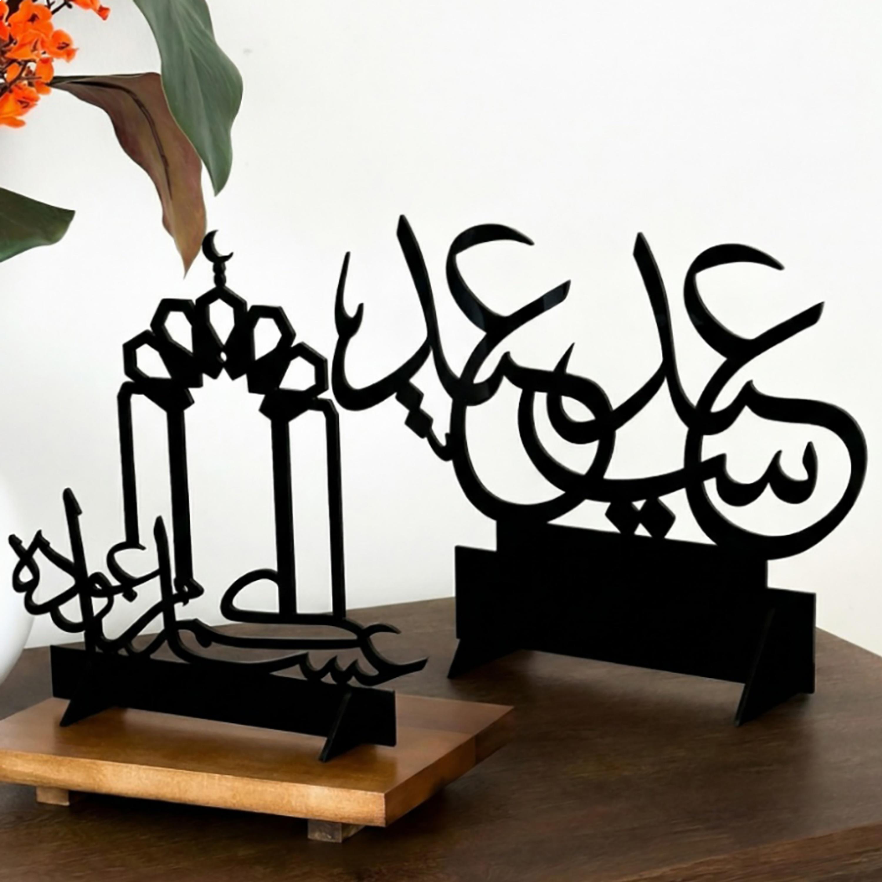 Acrylic Eid Decorative Stands Set-household-decor-decorativeobjectsandsculptures-image-3