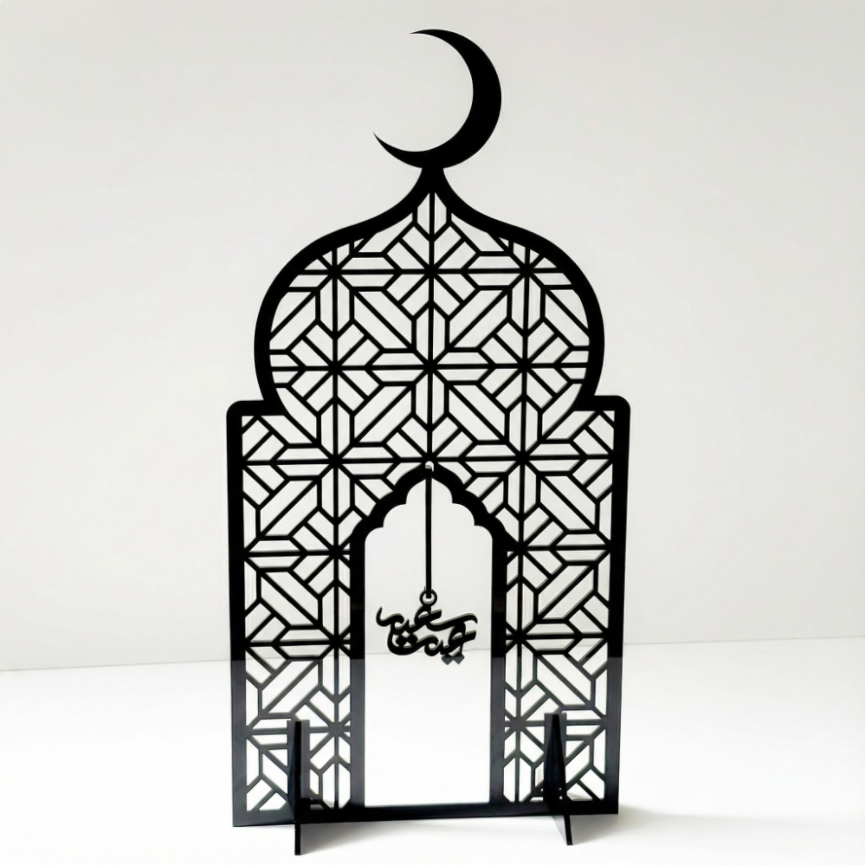 Islamic Arch Acrylic Decorative Stand-household-decor-decorativeobjectsandsculptures-image-1