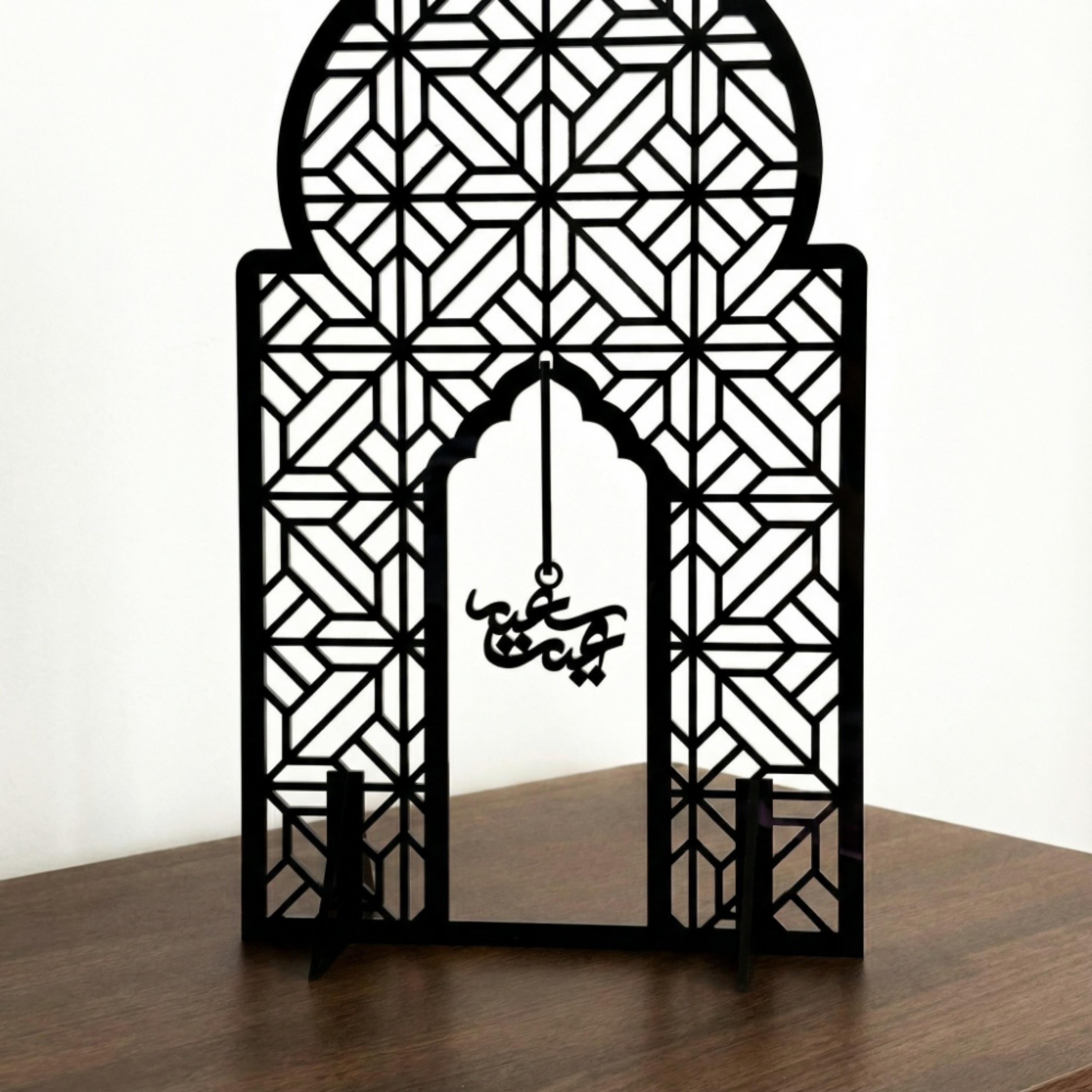 Islamic Arch Acrylic Decorative Stand-household-decor-decorativeobjectsandsculptures-image-2
