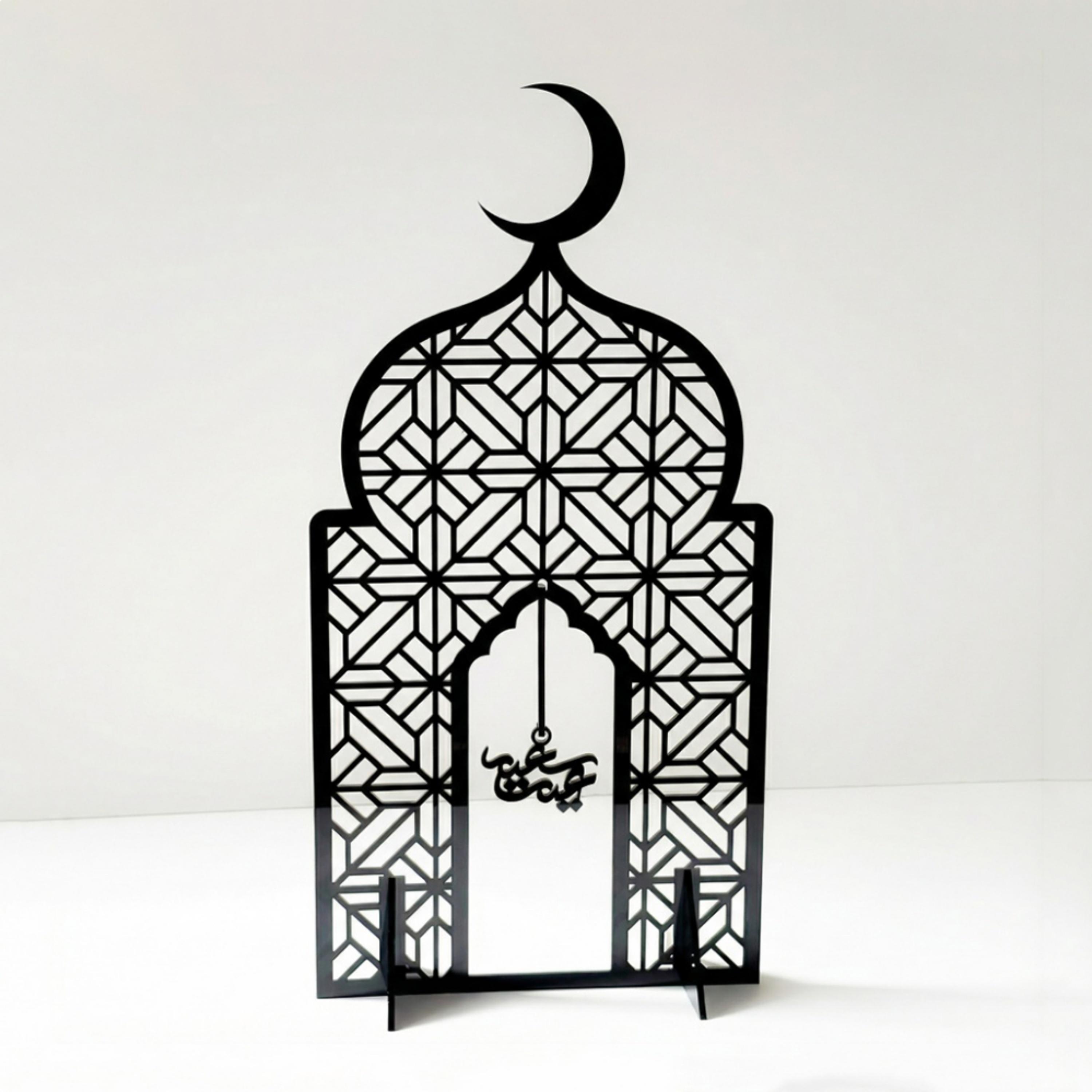 Islamic Arch Acrylic Decorative Stand-household-decor-decorativeobjectsandsculptures-image-3