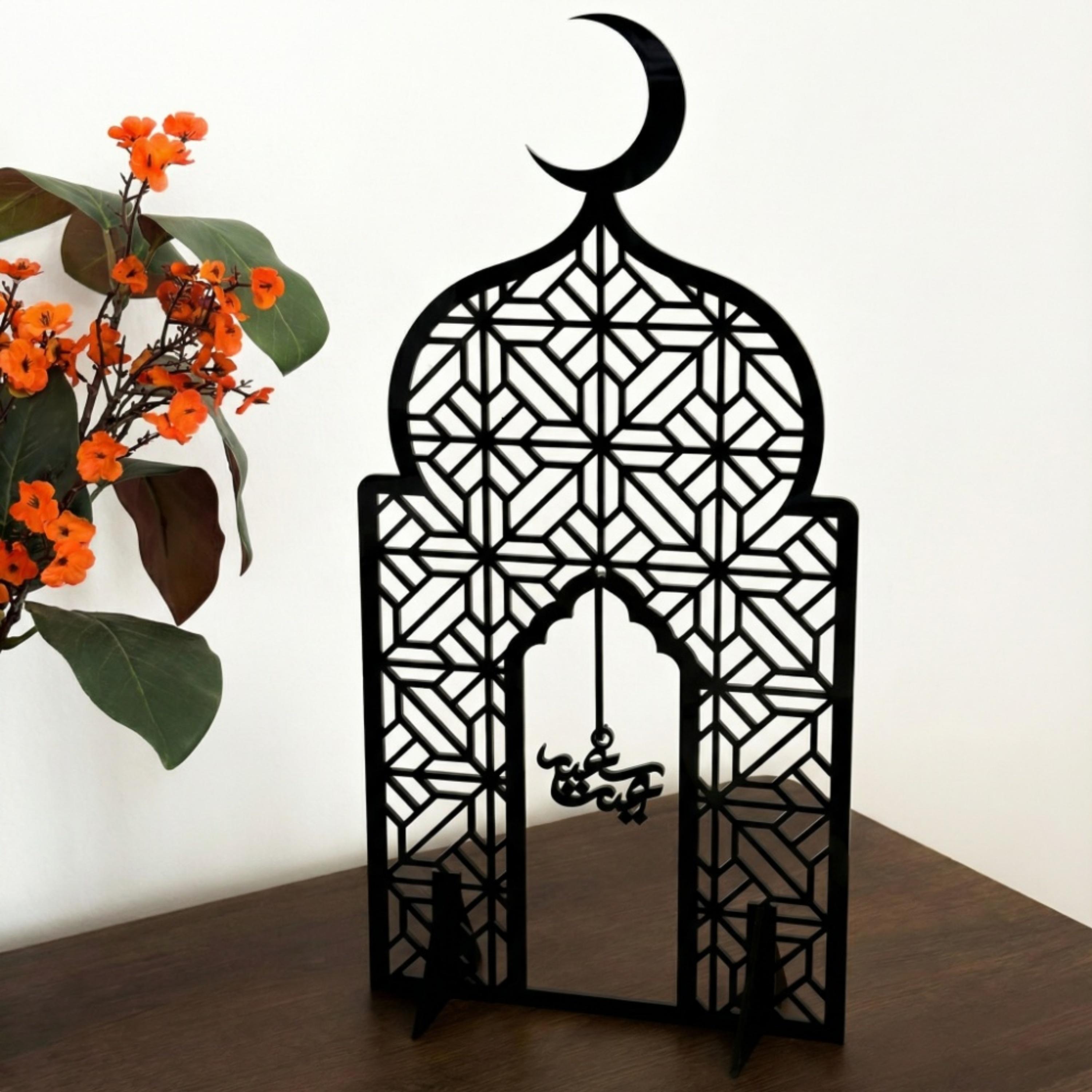 Islamic Arch Acrylic Decorative Stand-household-decor-decorativeobjectsandsculptures-image-4