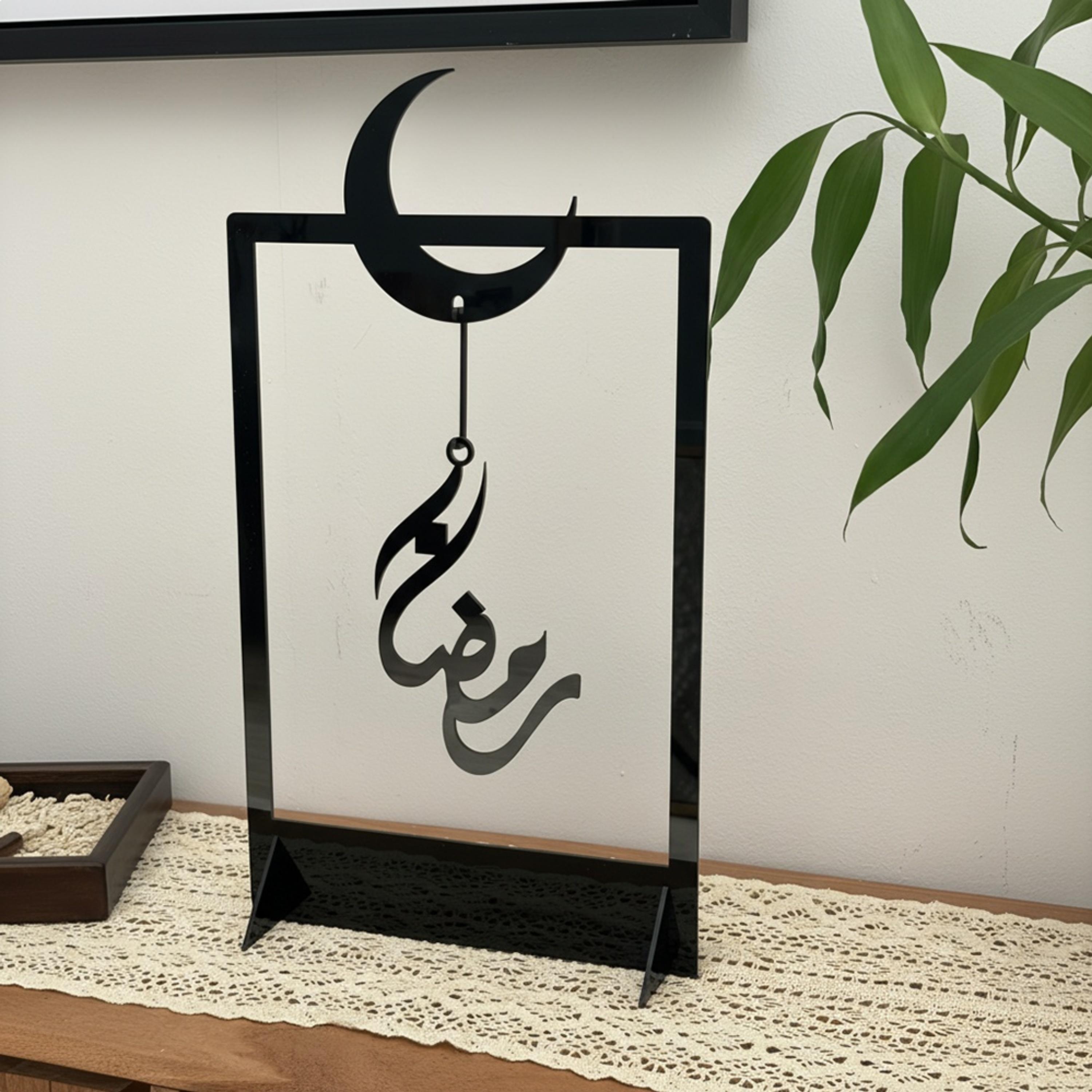 Acrylic Ramadan Crescent Stand-household-decor-decorativeobjectsandsculptures-image-4