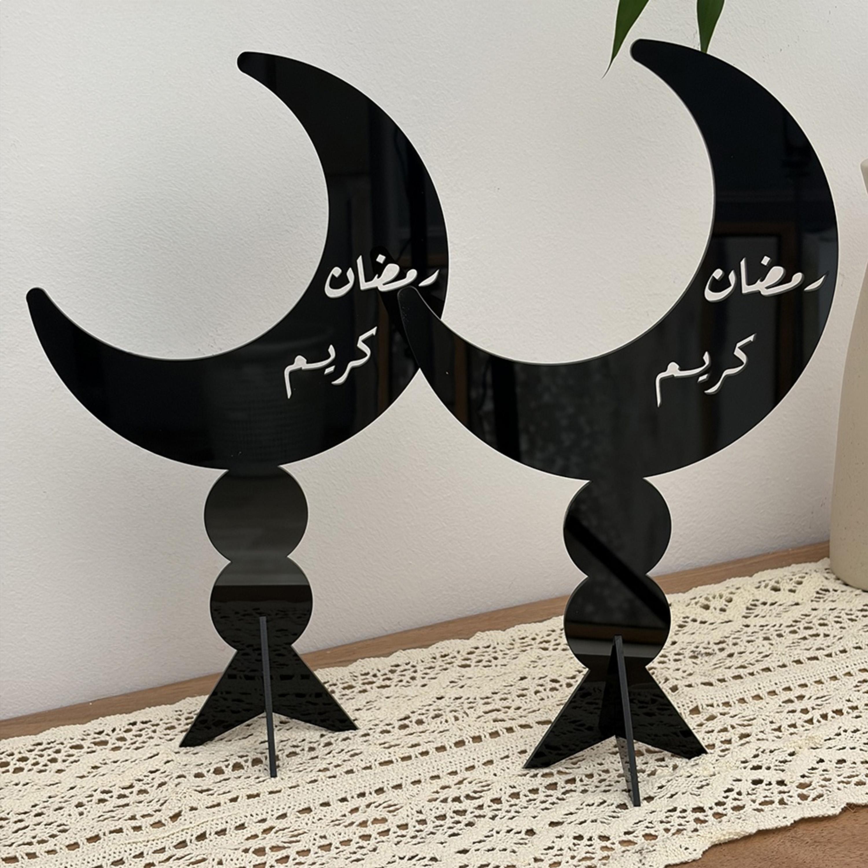 Crescent Ramadan Kareem Decorative Stands-household-decor-decorativeobjectsandsculptures-image-4