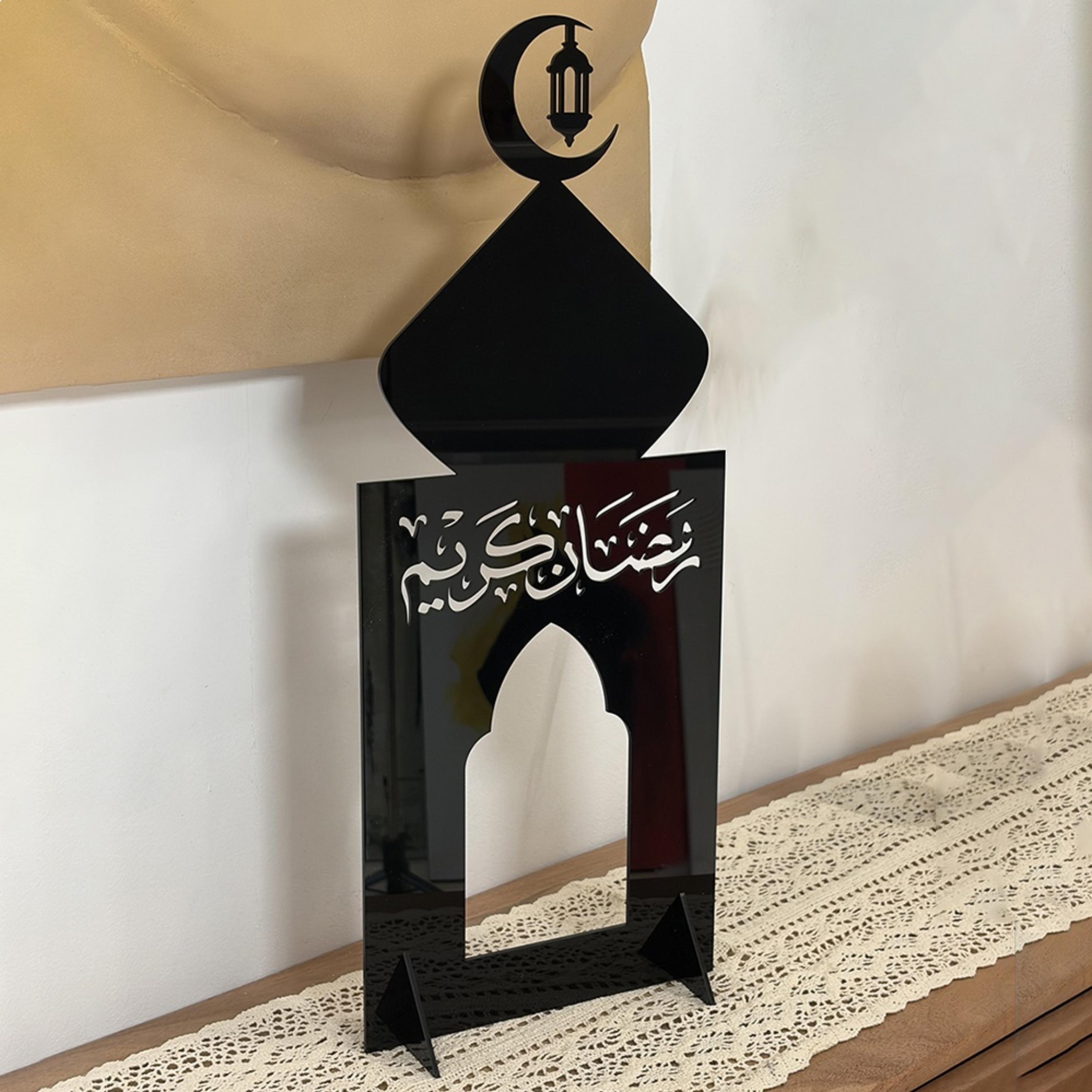Acrylic Ramadan Lantern Decoration-household-walldecorandmirrors-wallart-image-1