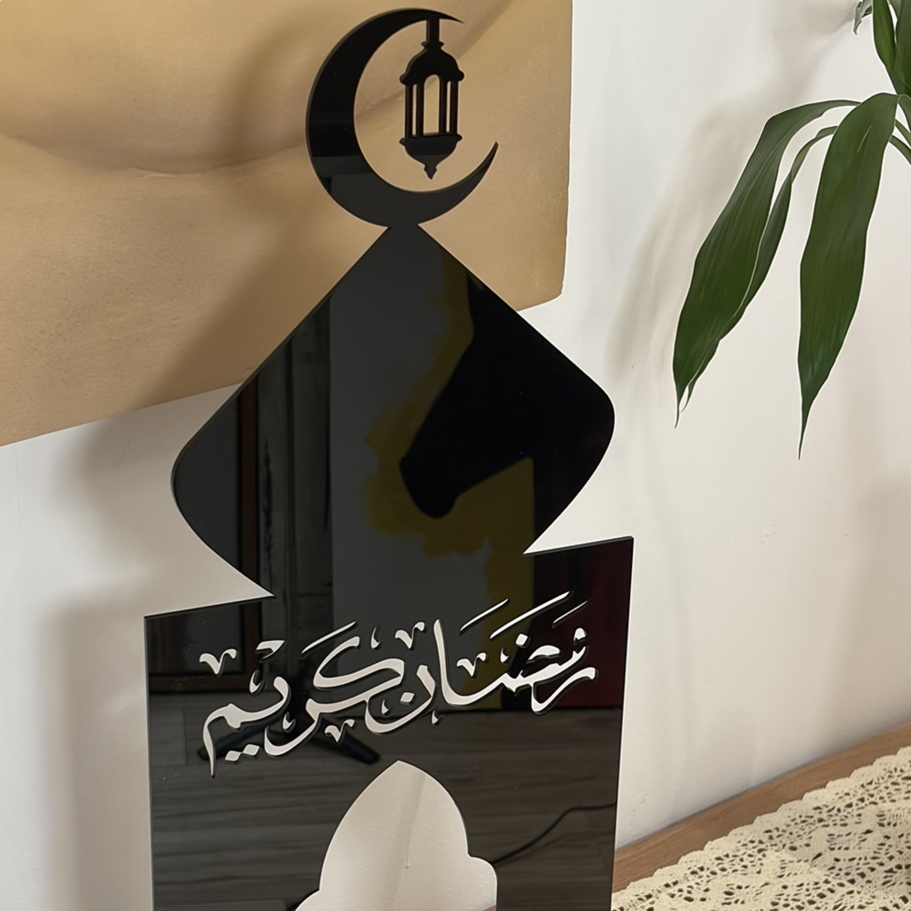 Acrylic Ramadan Lantern Decoration-household-walldecorandmirrors-wallart-image-2