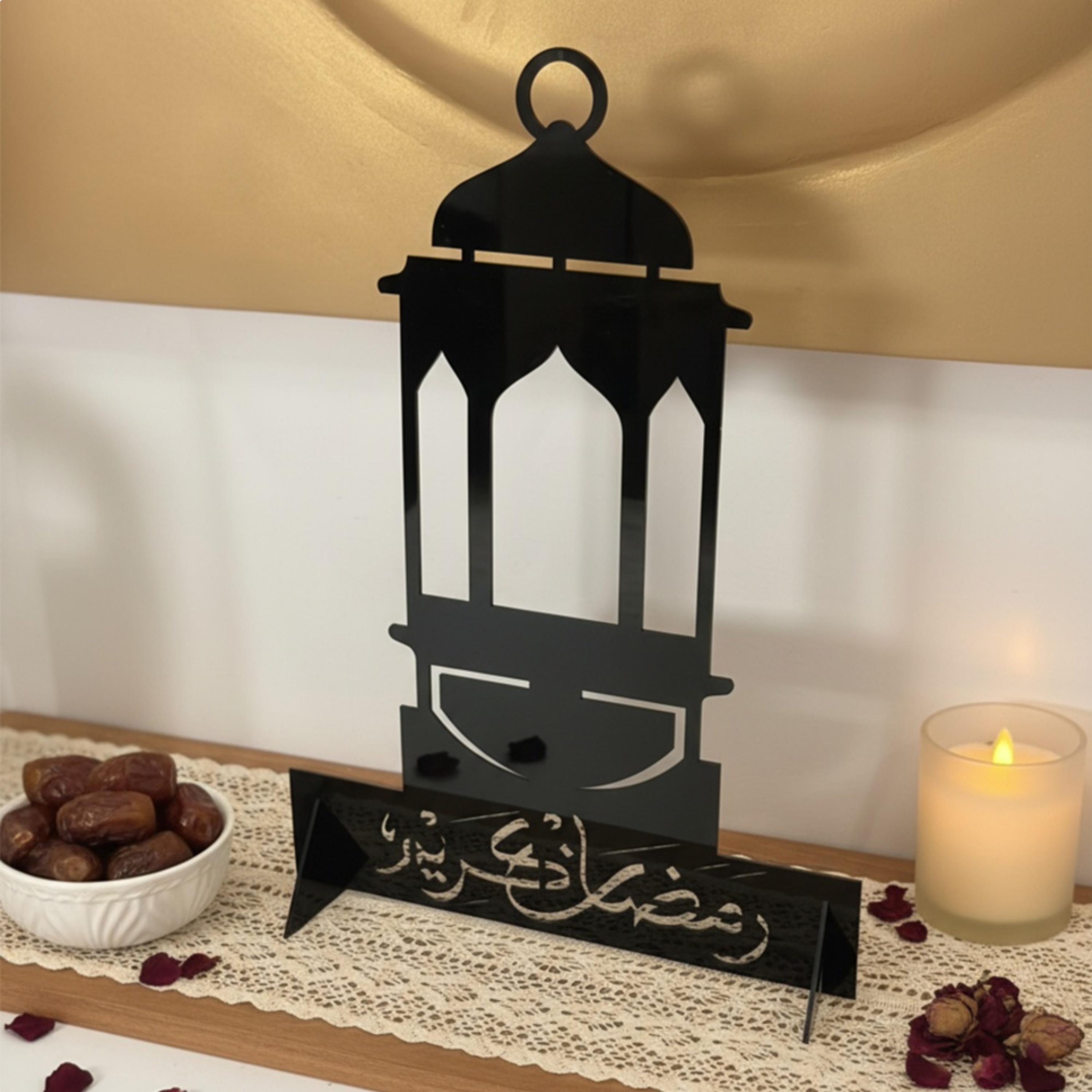 Acrylic Ramadan Lantern Decorative Stand 50cm-household-walldecorandmirrors-wallart-image-2