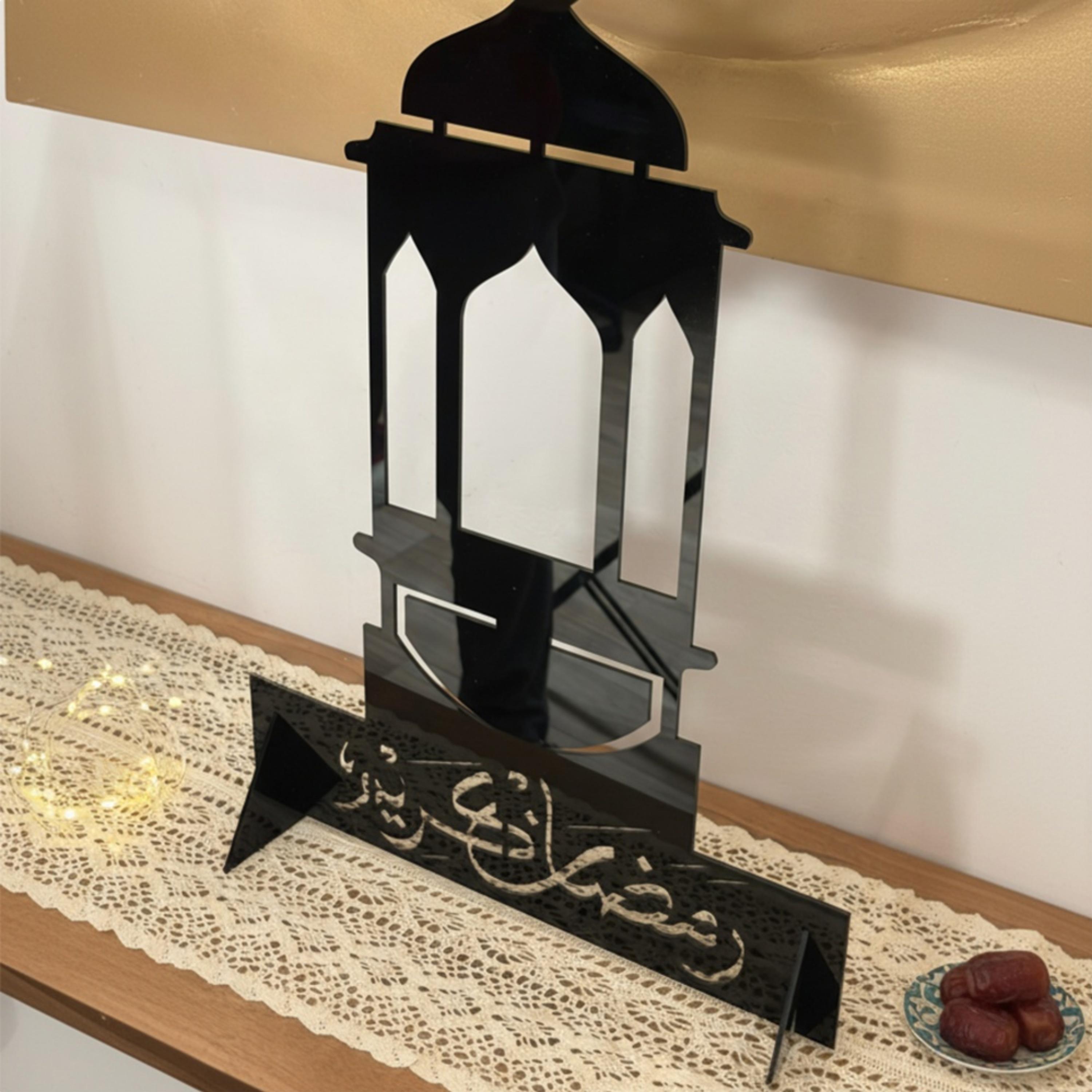 Acrylic Ramadan Lantern Decorative Stand 50cm-household-walldecorandmirrors-wallart-image-3