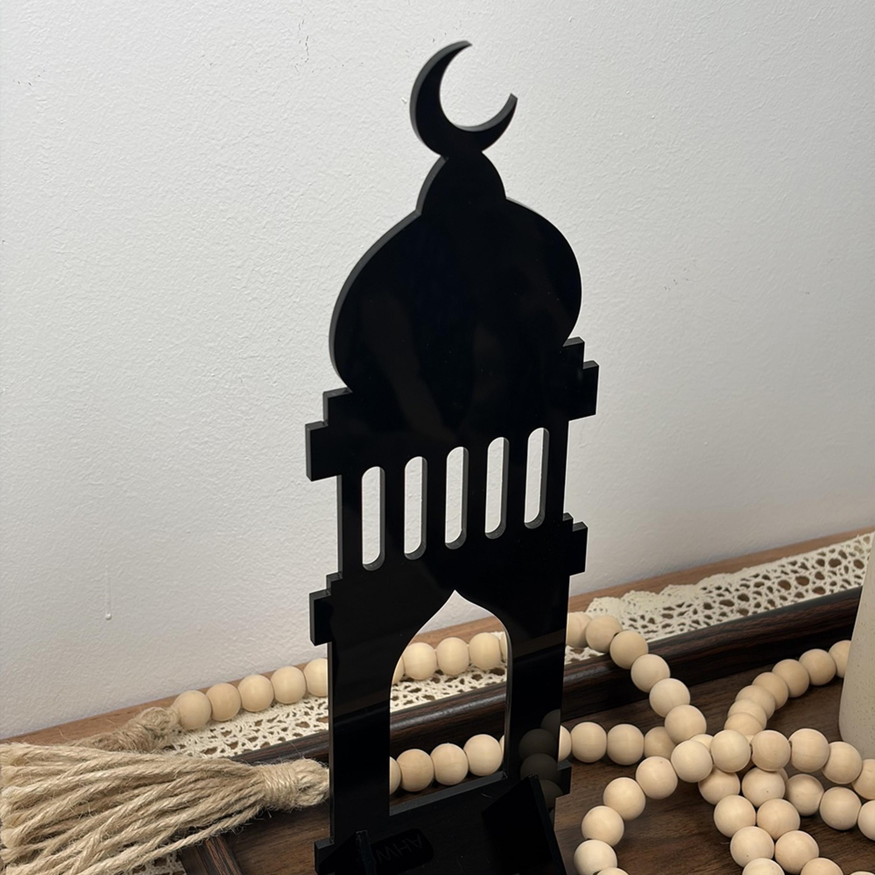 Islamic Minaret Acrylic Decorative Stand-household-decor-decorativeobjectsandsculptures-image-2