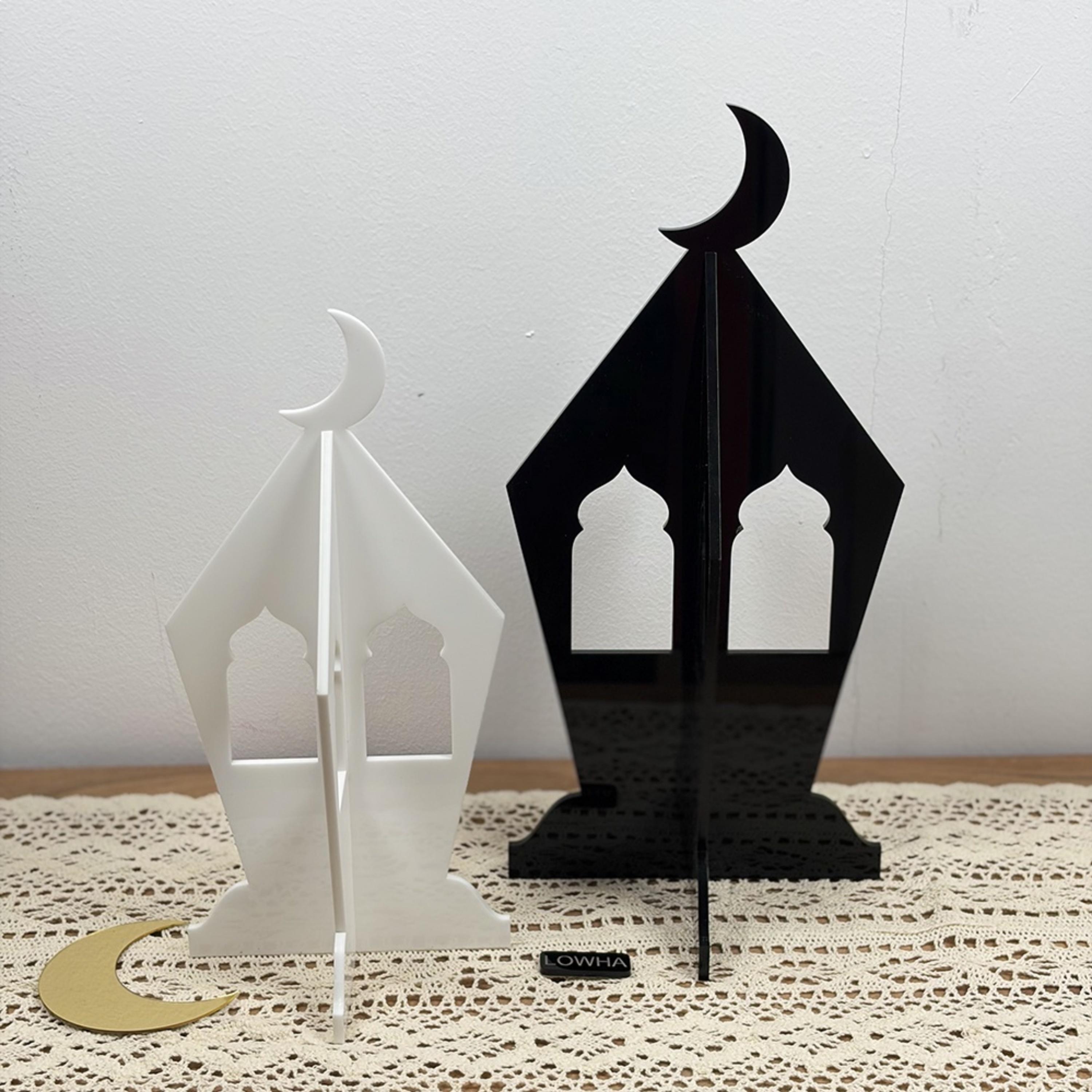 Acrylic Ramadan Lantern Crescent Moon Decor-household-decor-decorativeobjectsandsculptures-image-4