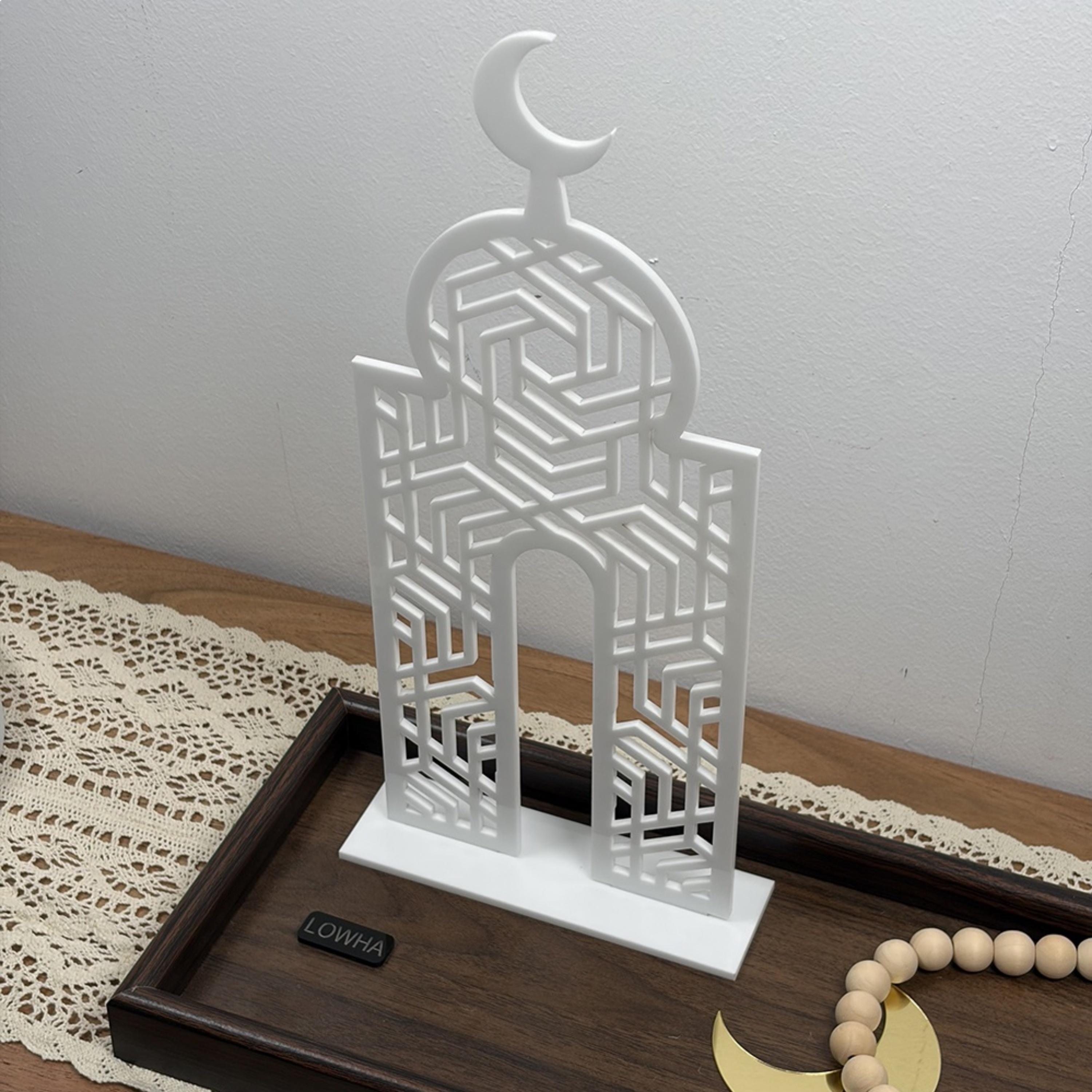 Islamic Acrylic Decorative Stand 14x35 cm-household-decor-decorativeobjectsandsculptures-image-1