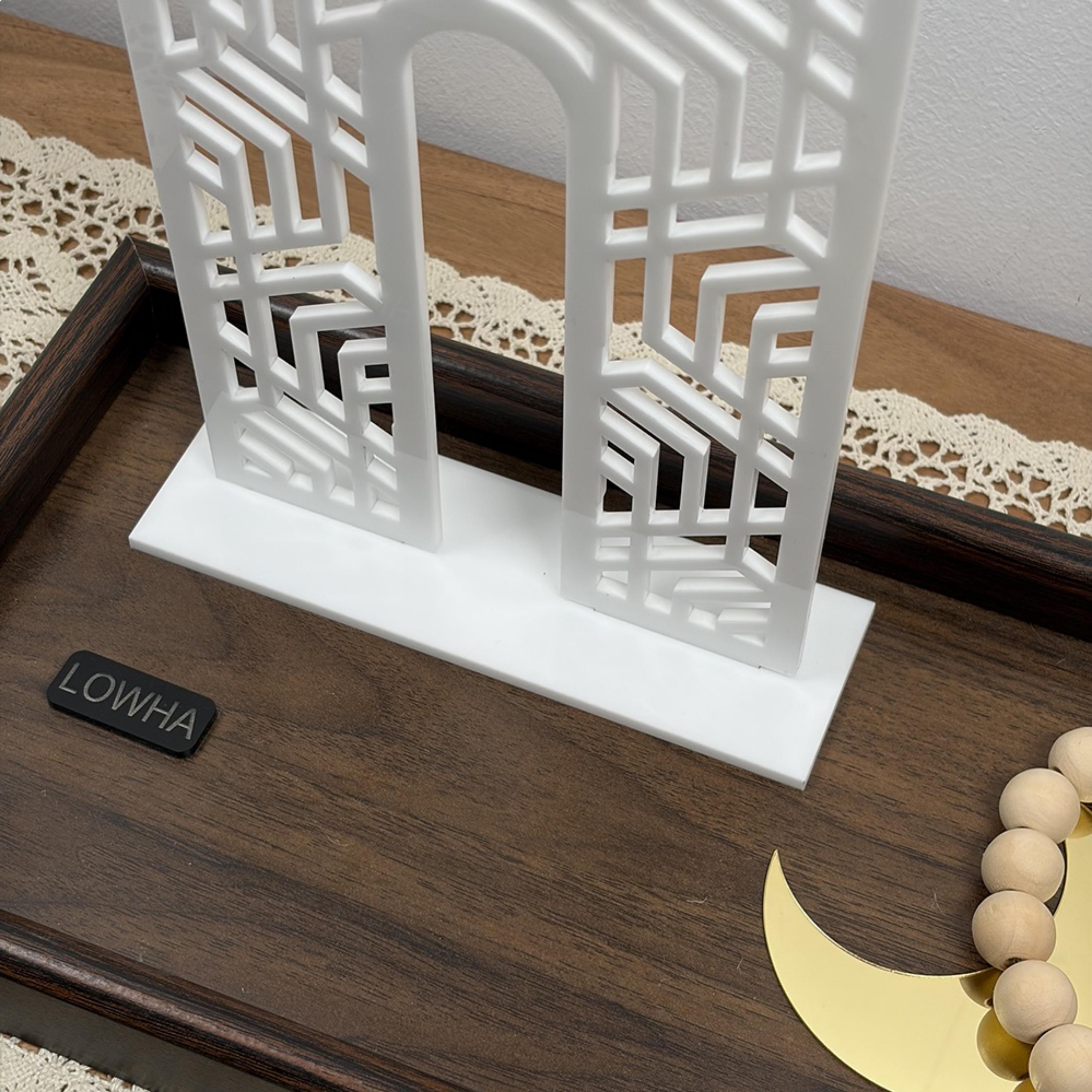 Islamic Acrylic Decorative Stand 14x35 cm-household-decor-decorativeobjectsandsculptures-image-3