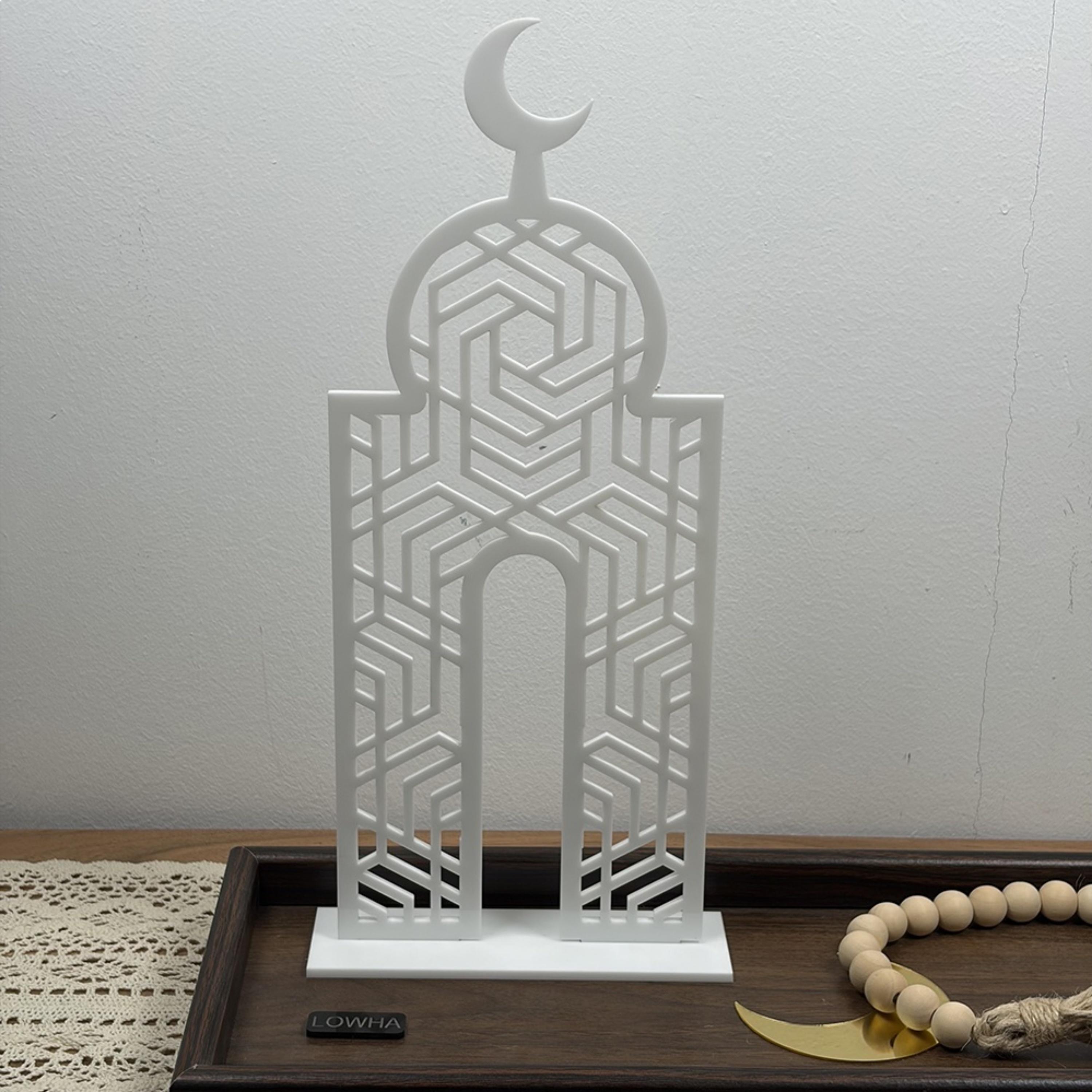 Islamic Acrylic Decorative Stand 14x35 cm-household-decor-decorativeobjectsandsculptures-image-4