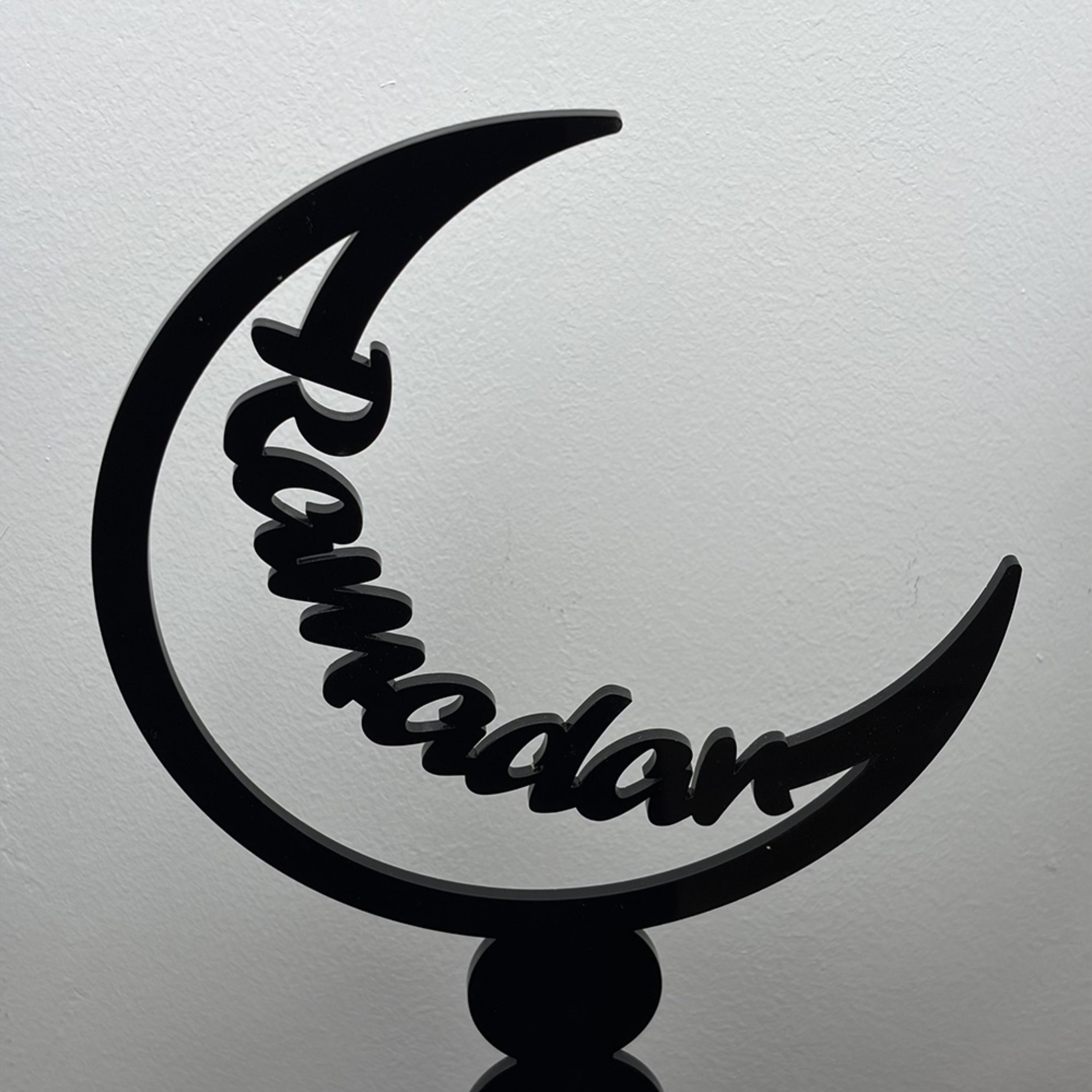 Acrylic Crescent Ramadan Stand-household-decor-decorativeobjectsandsculptures-image-3