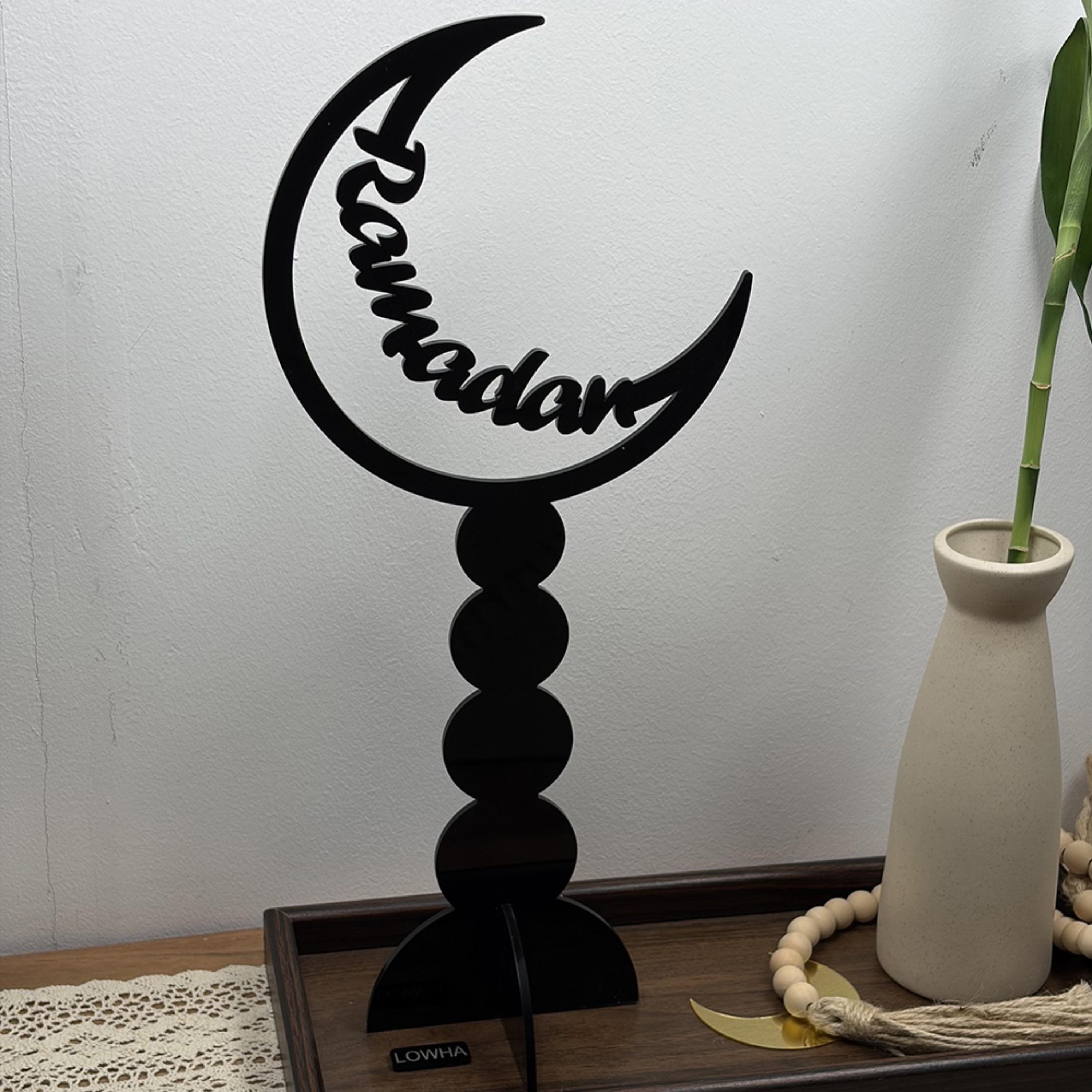 Acrylic Crescent Ramadan Stand-household-decor-decorativeobjectsandsculptures-image-4