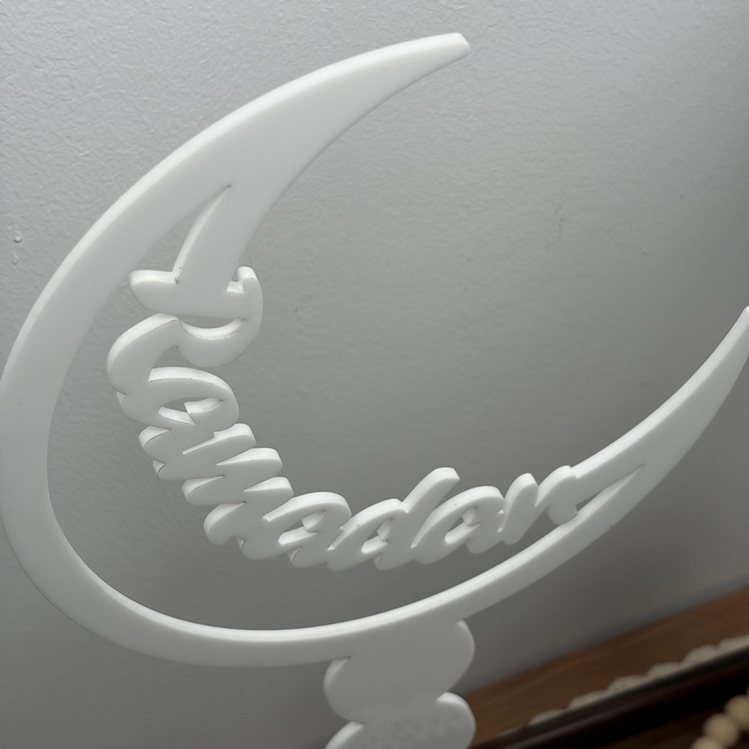 Acrylic Decorative Ramadan Crescent Stand-household-decor-decorativeobjectsandsculptures-image-4