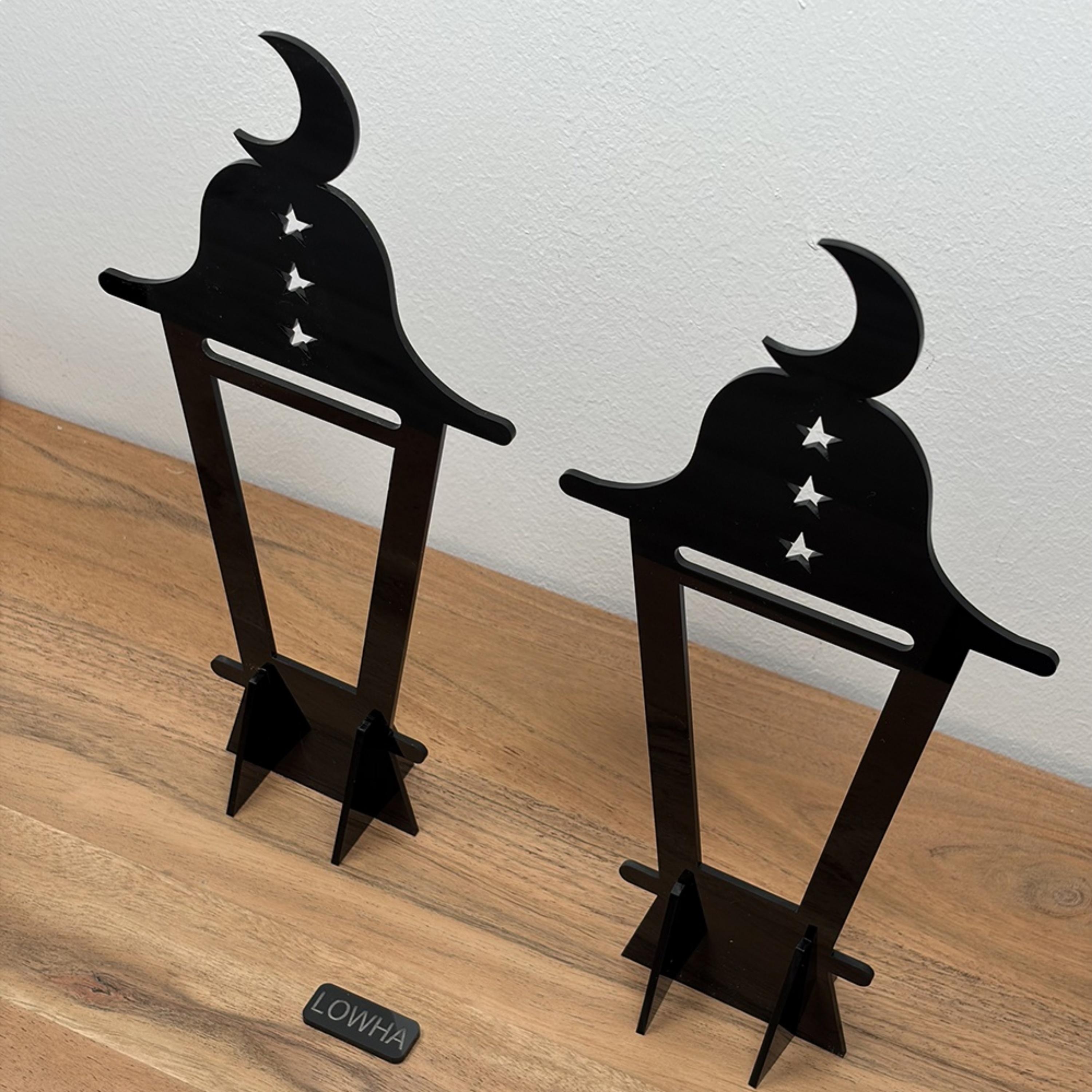 Acrylic Ramadan Lantern Crescent Stands-household-decor-decorativeobjectsandsculptures-image-2