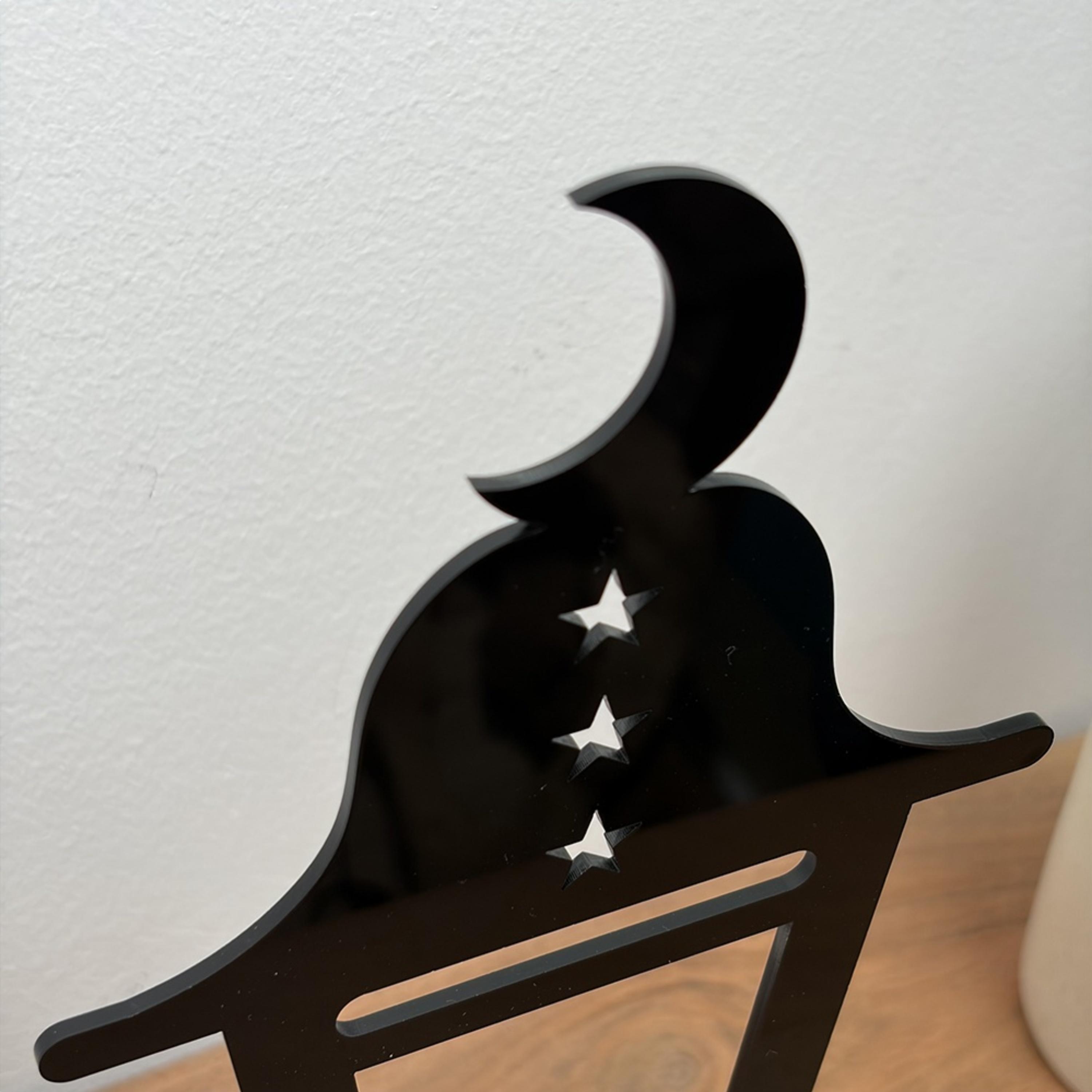 Acrylic Ramadan Lantern Crescent Stands-household-decor-decorativeobjectsandsculptures-image-3