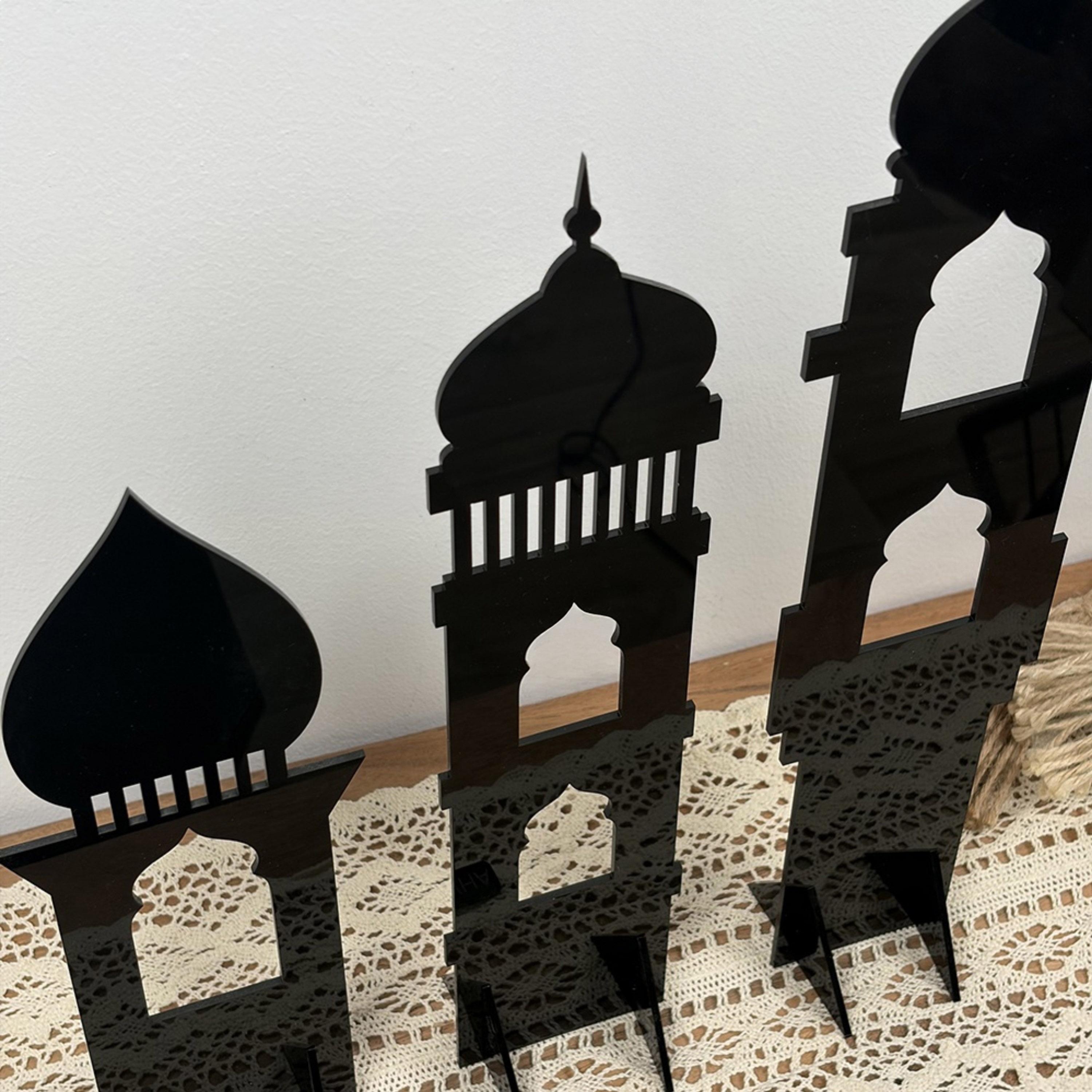 Acrylic Islamic Decorative Stands Set-household-decor-decorativeobjectsandsculptures-image-2