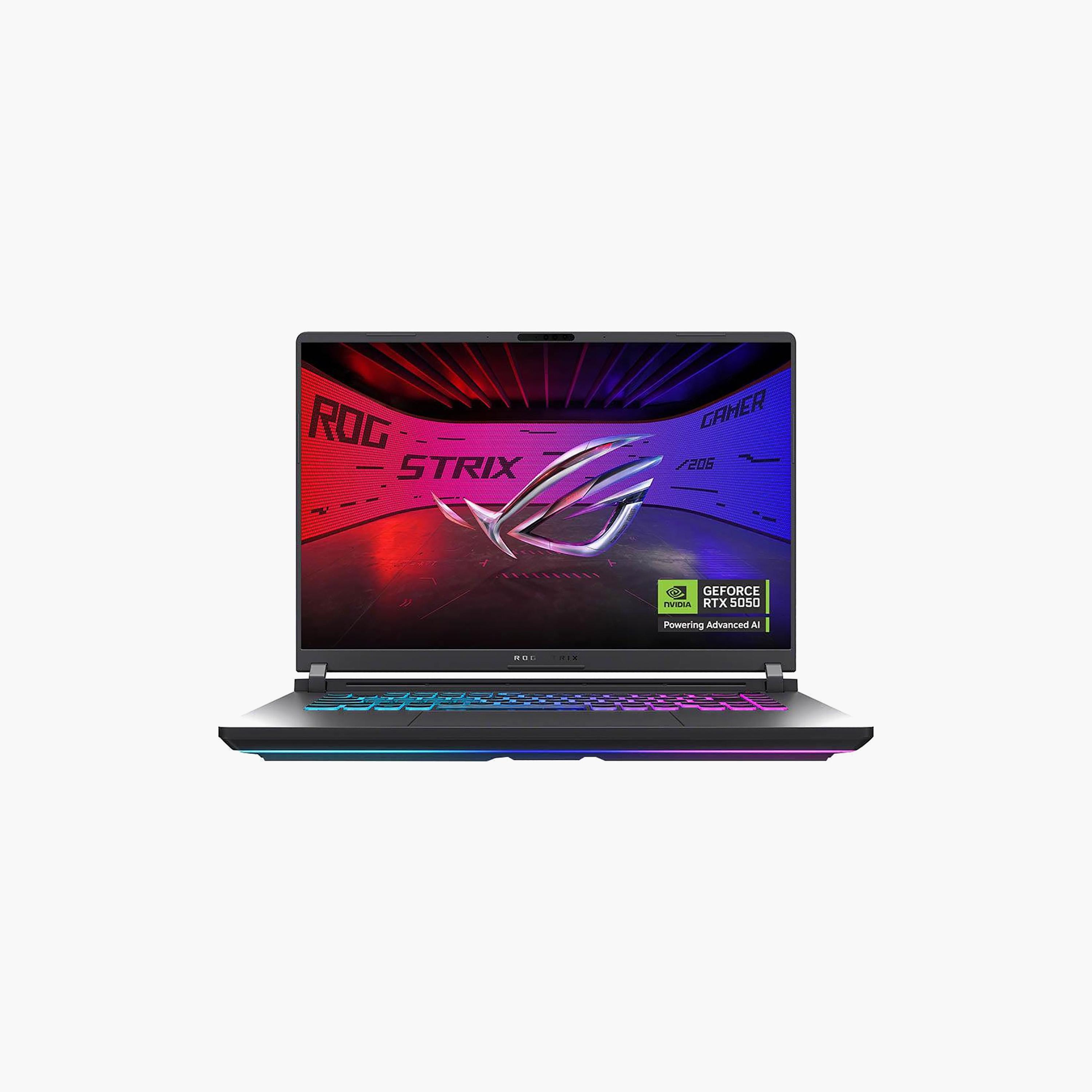 روج ستريكس G16 (2025) - i7 14650HX 16" +FHD 1 تيرا SSD رام 16 جيجا كارت RTX 5050 8 جيجا من أسوس-electronics-laptops-image-1