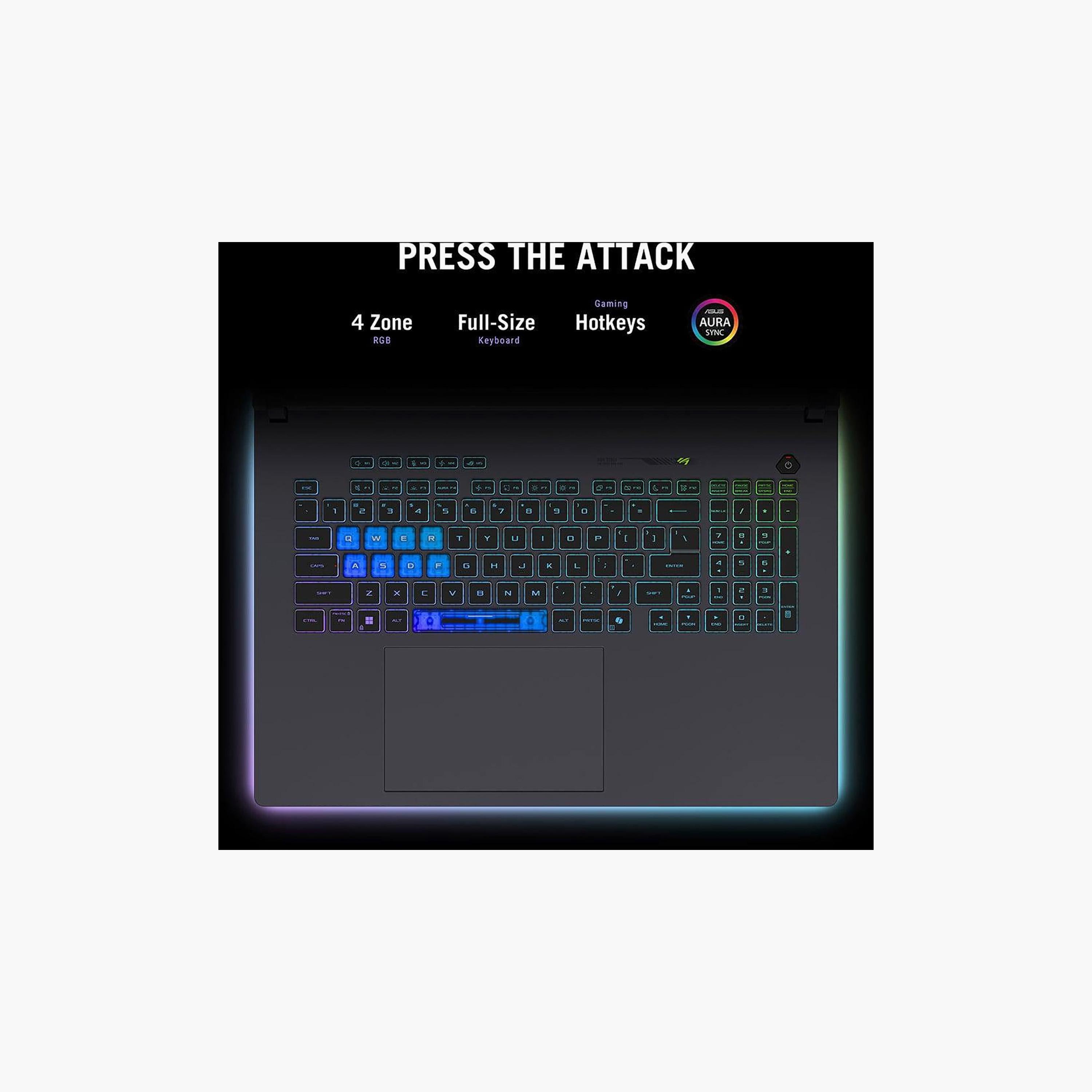 روج ستريكس G16 (2025) - i7 14650HX 16" +FHD 1 تيرا SSD رام 16 جيجا كارت RTX 5050 8 جيجا من أسوس-electronics-laptops-image-6