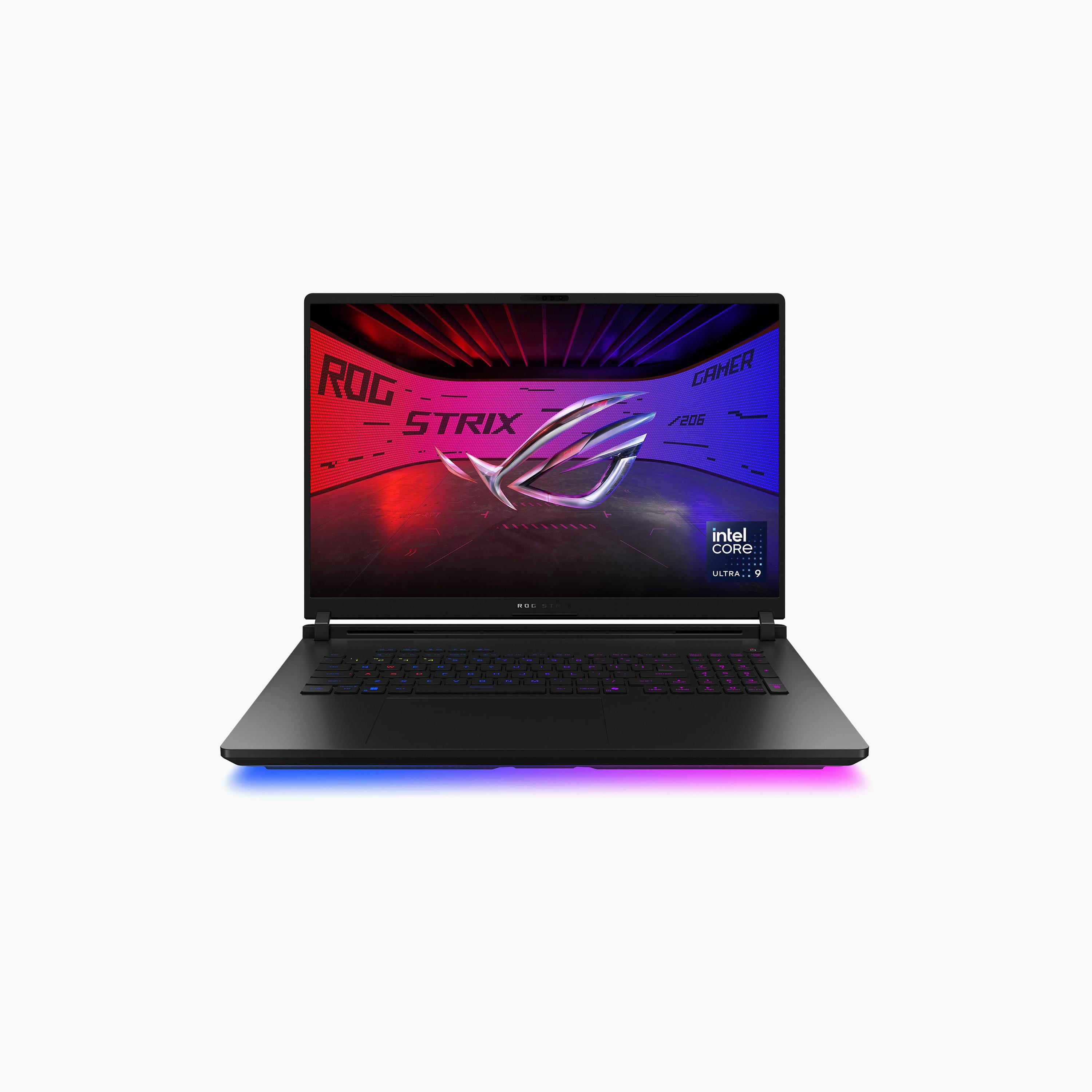 روج ستريكس سكار 18 ألترا 9 64 جيجا 4 تيرا SSD كارت RTX 5090 24 جيجا 18" ويندوز 11 هوم من أسوس - أسود-electronics-laptops-image-1