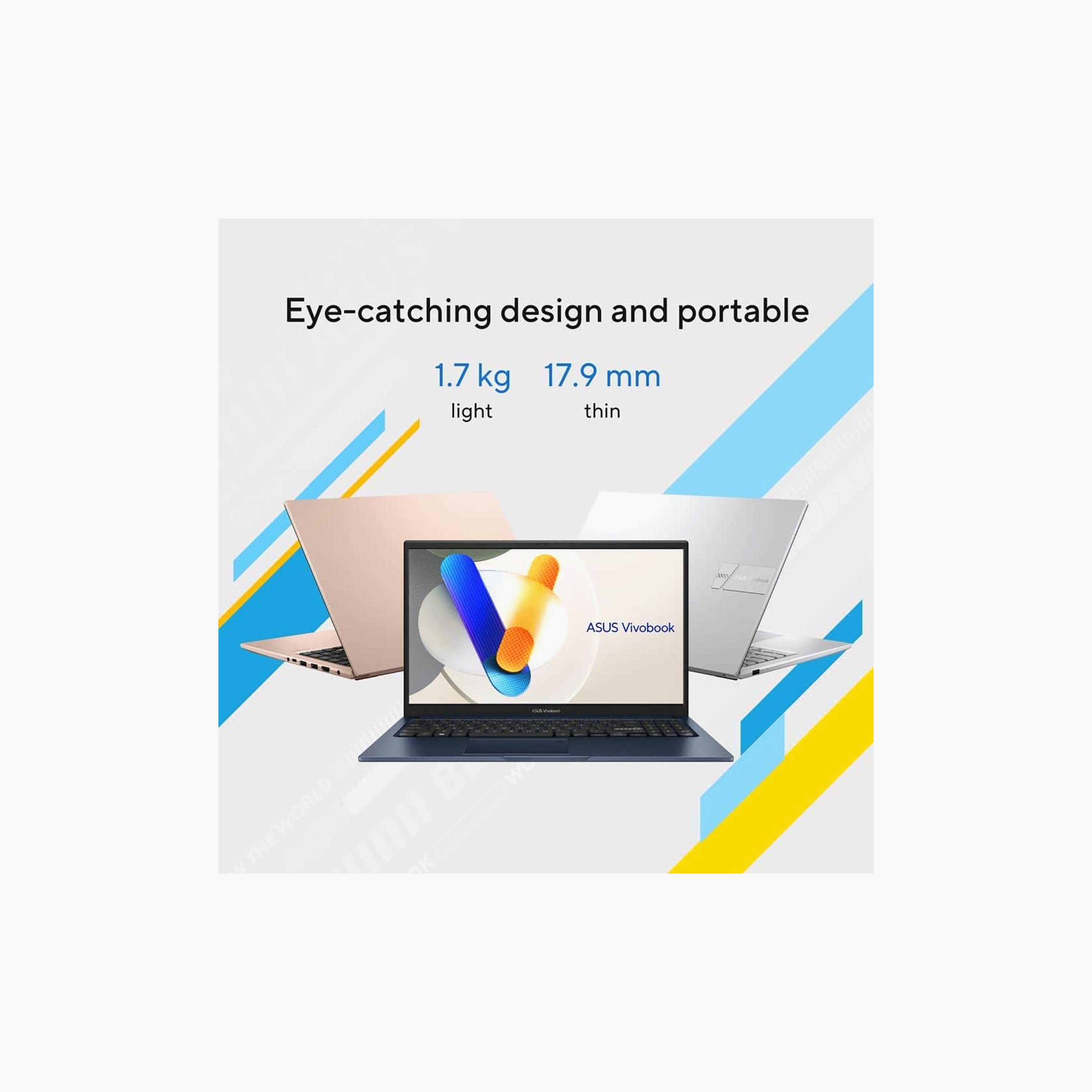 لابتوب أسوس فيفوبوك 15 (2025) - i7-1355U 15.6" FHD 512 جيجا SSD 16 جيجا Iris Xe ويندوز 11 من أسوس-electronics-laptops-image-4