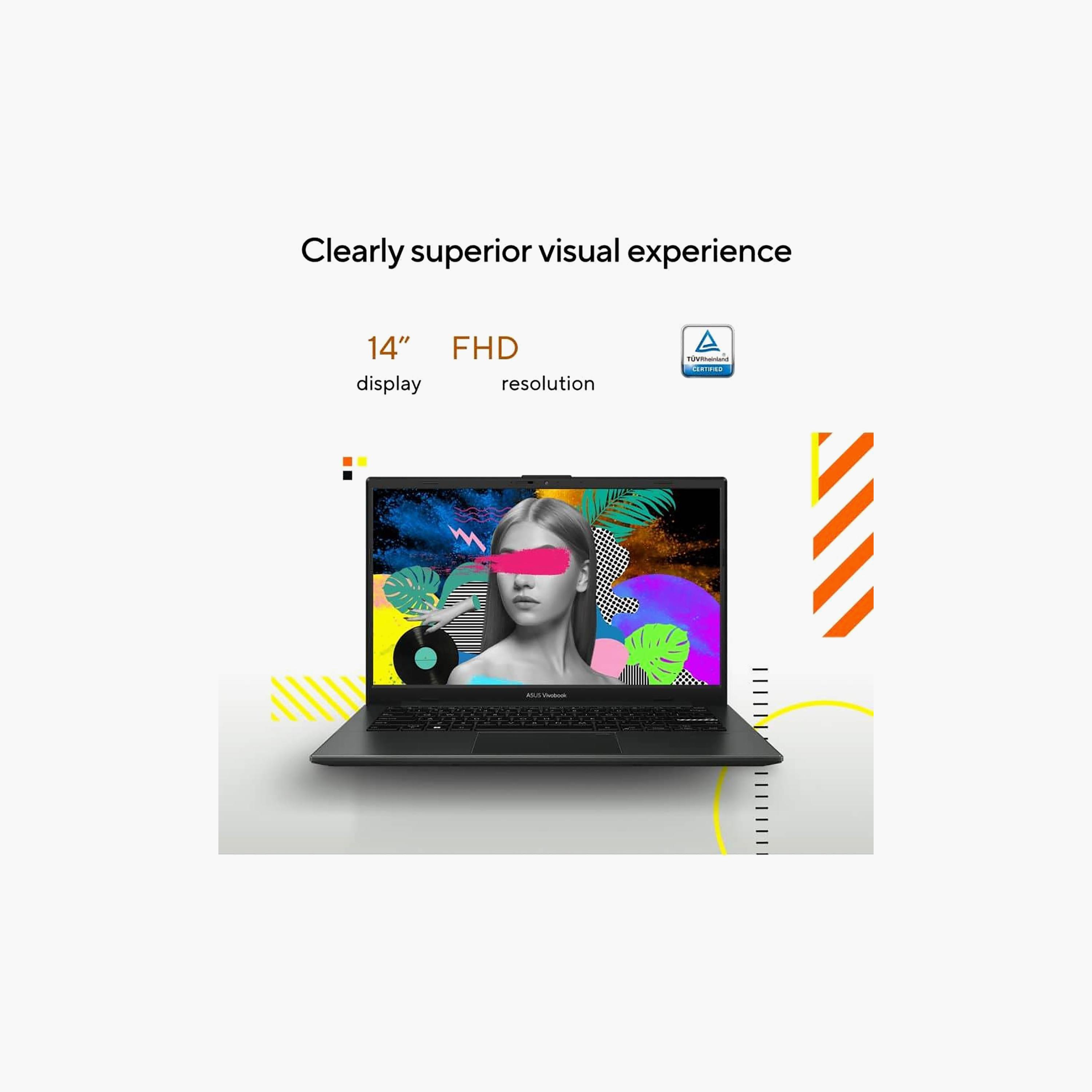فيفوبوك جو 14 (2025) - رايزن 5-7520U 14" FHD 512 جيجا SSD 8 جيجا AMD Radeon ويندوز 11 Ar/En من أسوس-electronics-laptops-image-3