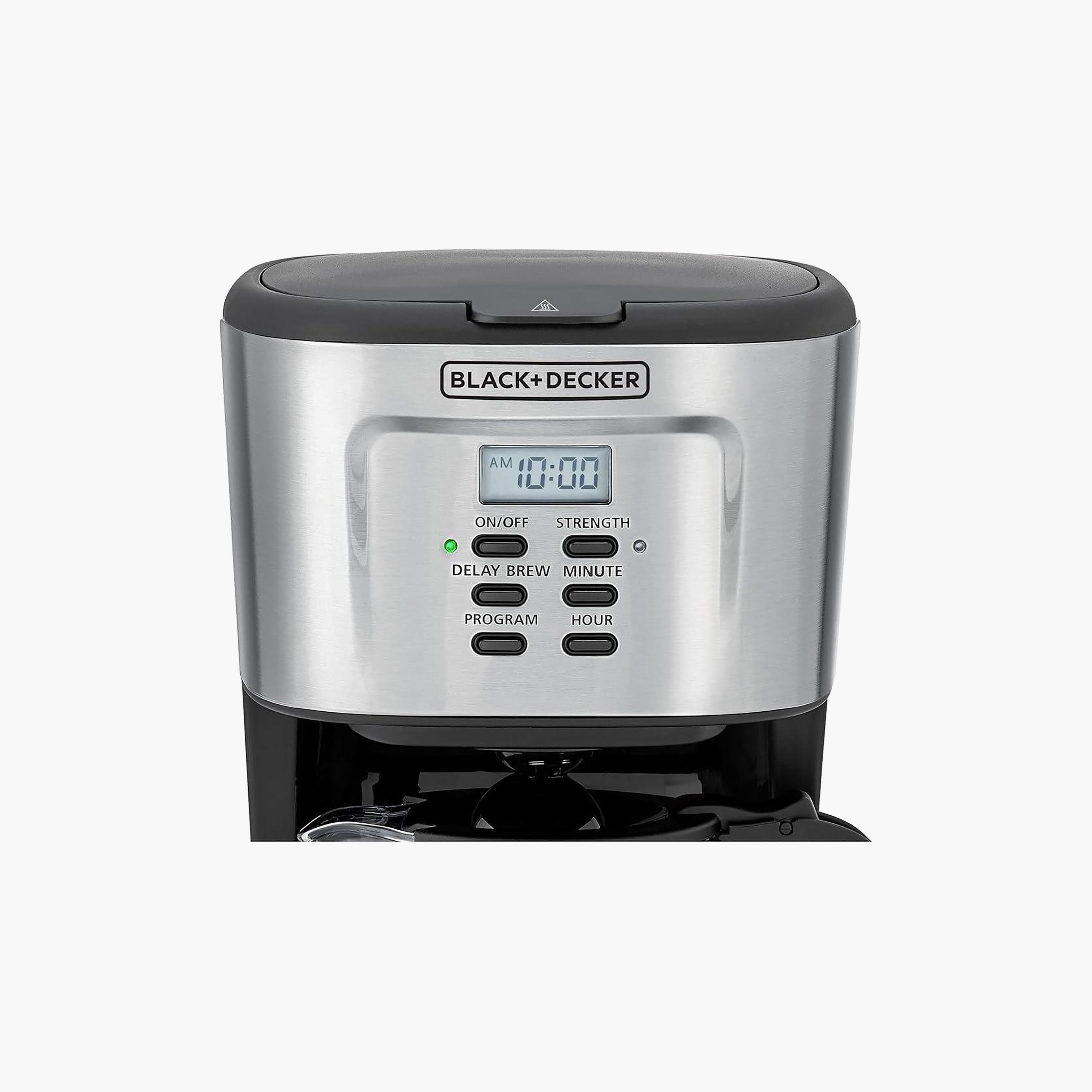 BLACK+DECKER Coffee Maker Balck & Gray | DCM85-B5-household-appliances-kitchenappliances-coffeemachines-image-2