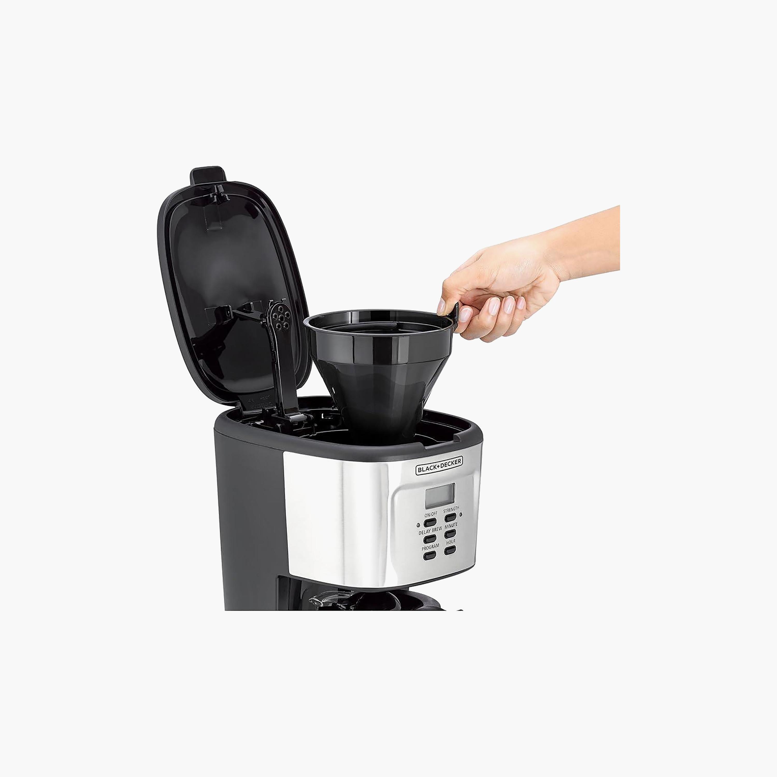 BLACK+DECKER Coffee Maker Balck & Gray | DCM85-B5-household-appliances-kitchenappliances-coffeemachines-image-3