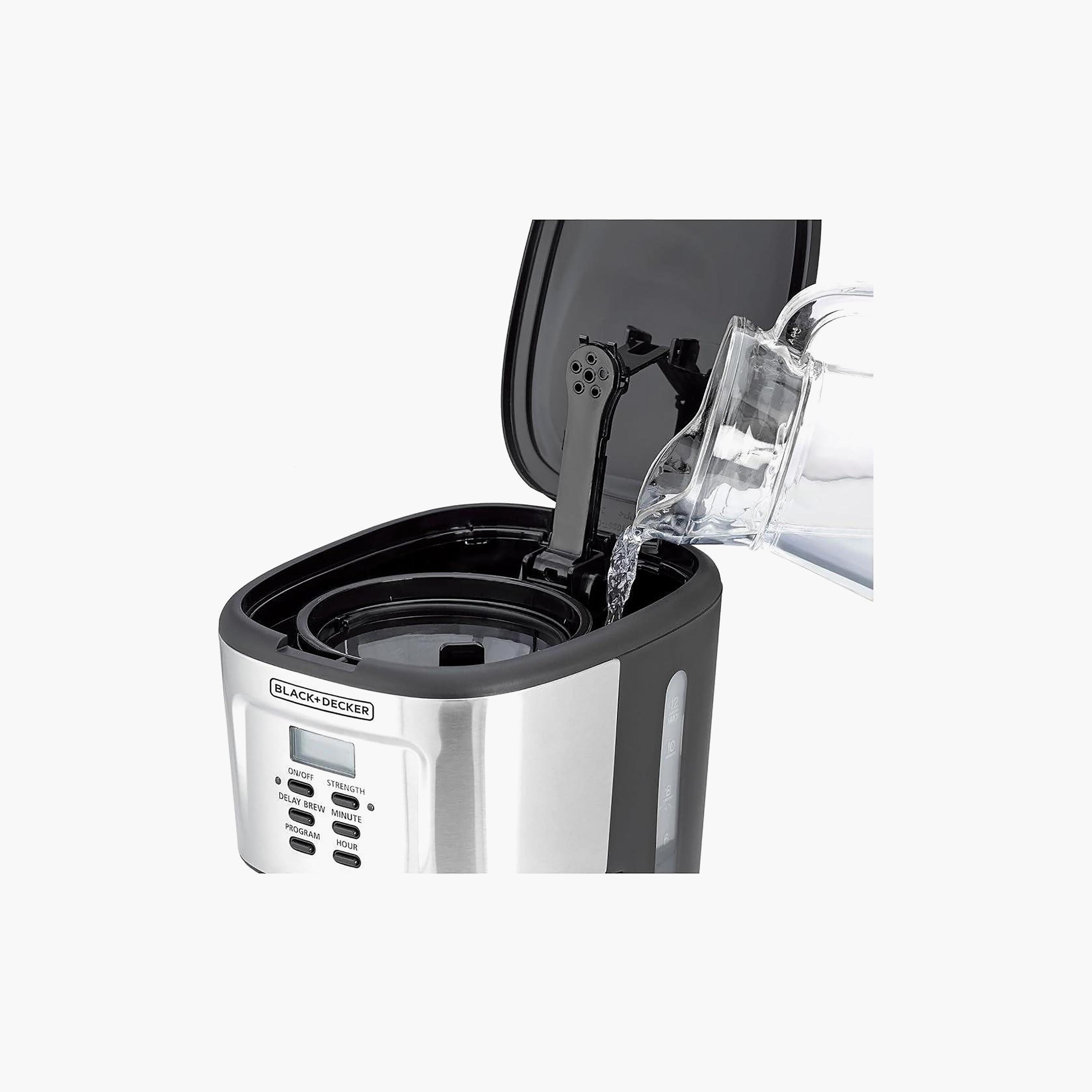 BLACK+DECKER Coffee Maker Balck & Gray | DCM85-B5-household-appliances-kitchenappliances-coffeemachines-image-4