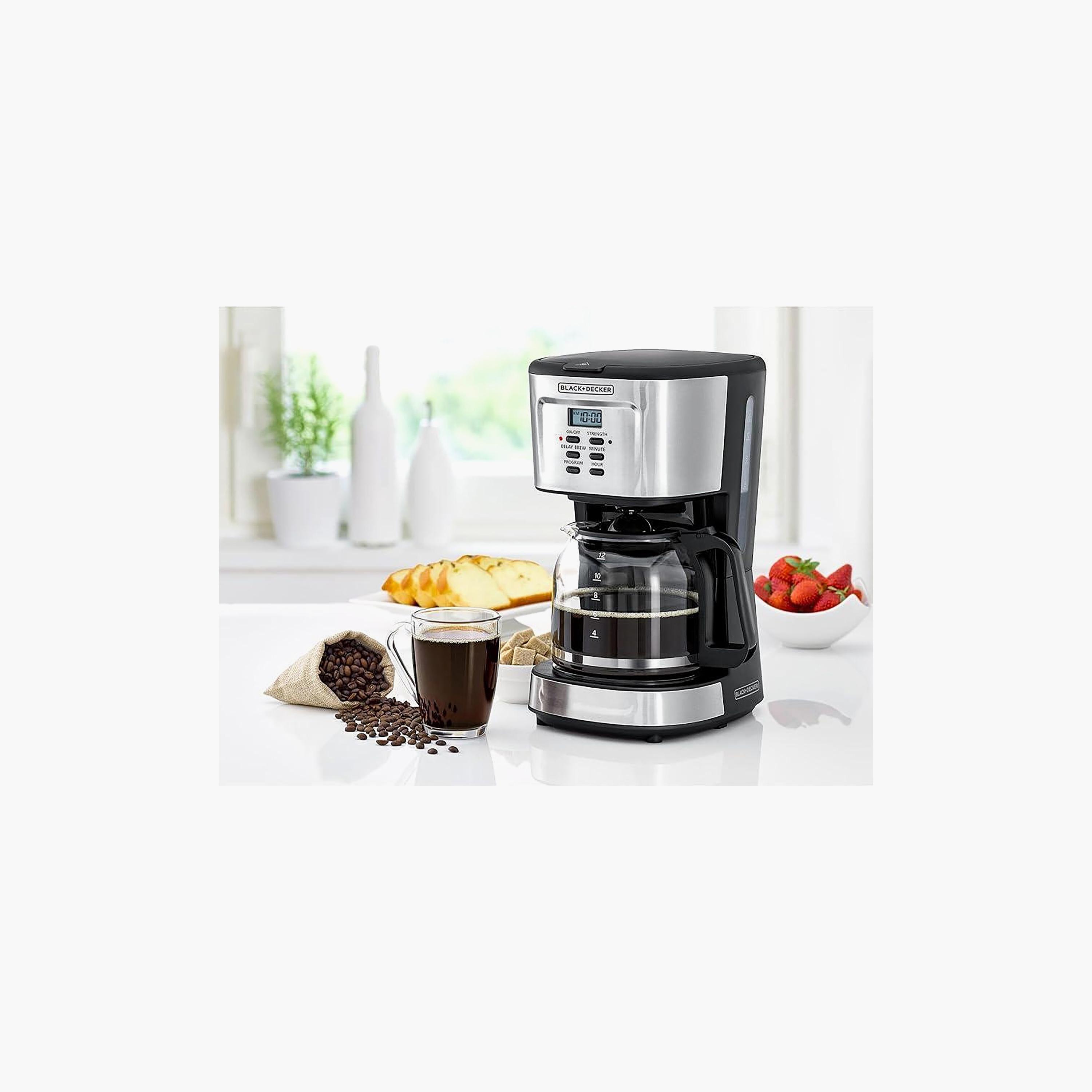 BLACK+DECKER Coffee Maker Balck & Gray | DCM85-B5-household-appliances-kitchenappliances-coffeemachines-image-5