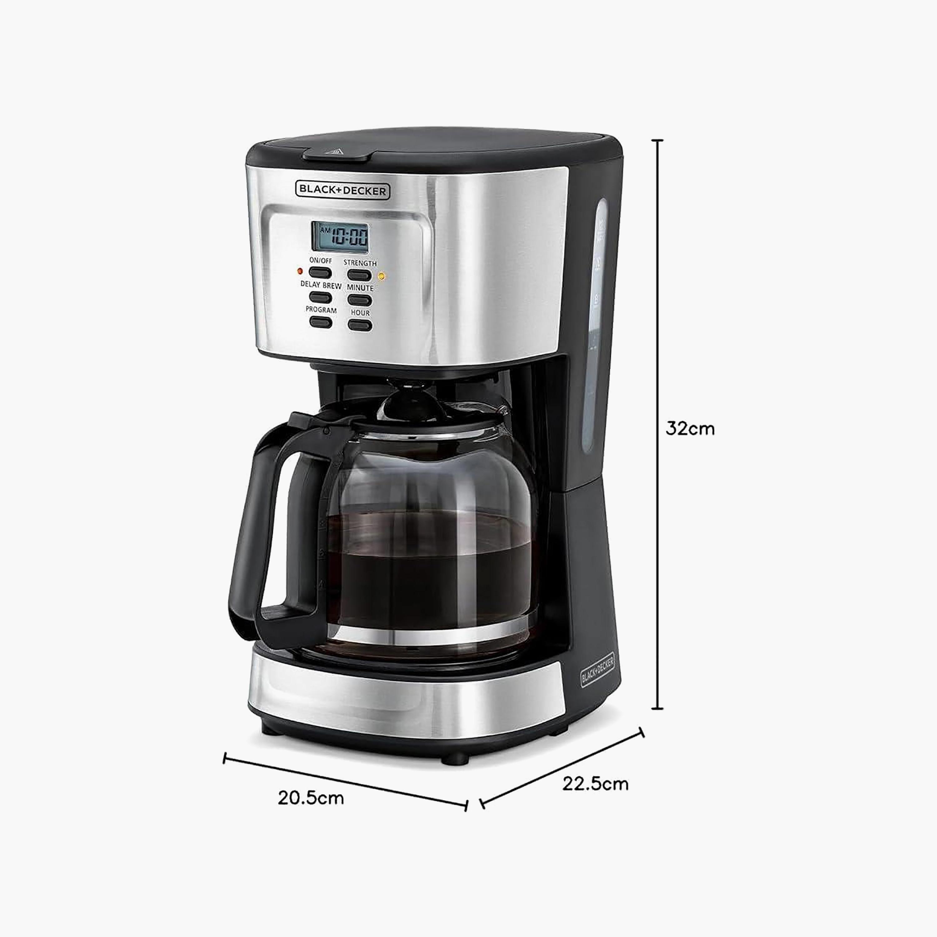 BLACK+DECKER Coffee Maker Balck & Gray | DCM85-B5-household-appliances-kitchenappliances-coffeemachines-image-6