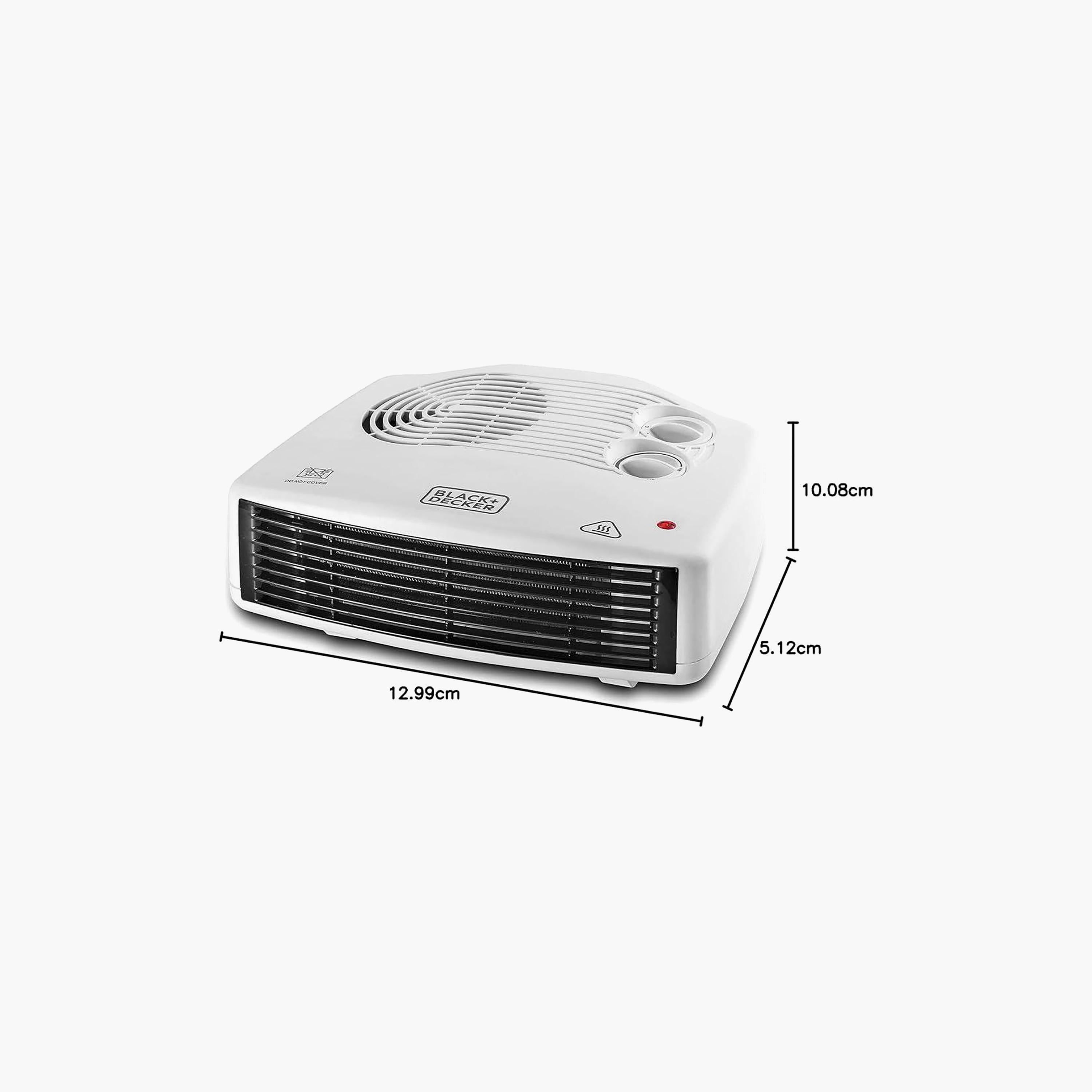 BLACK+DECKER 2400W Horizontal Fan Heater White | HX230T-B5-PROMO_EMAX_AE_ADIB_240926-image-3