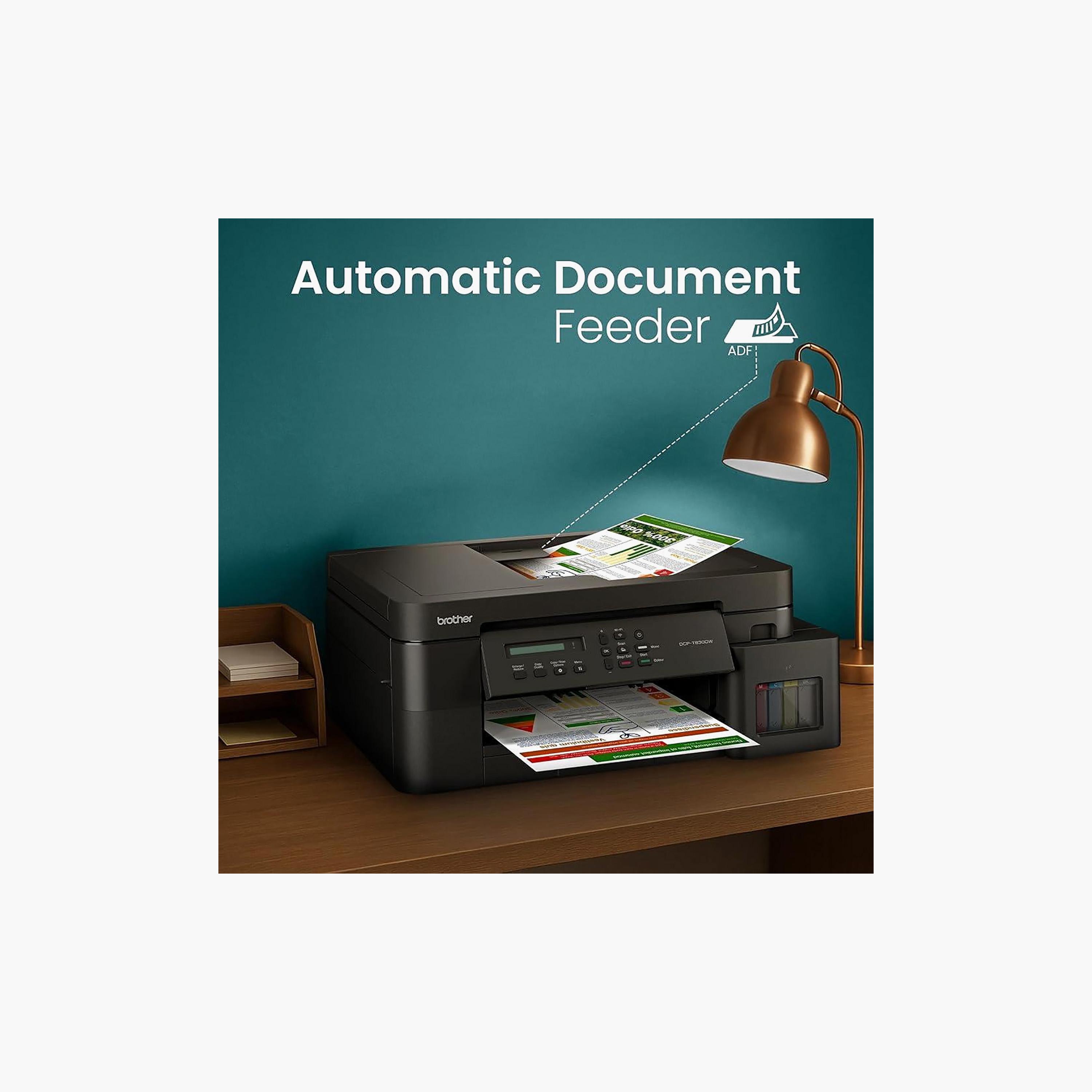 Brother All In One High Speed Multi Fucnction Wireless Ink Tank Printer Black | DCP-T830DW-electronics-accessories-computeraccesories-image-5