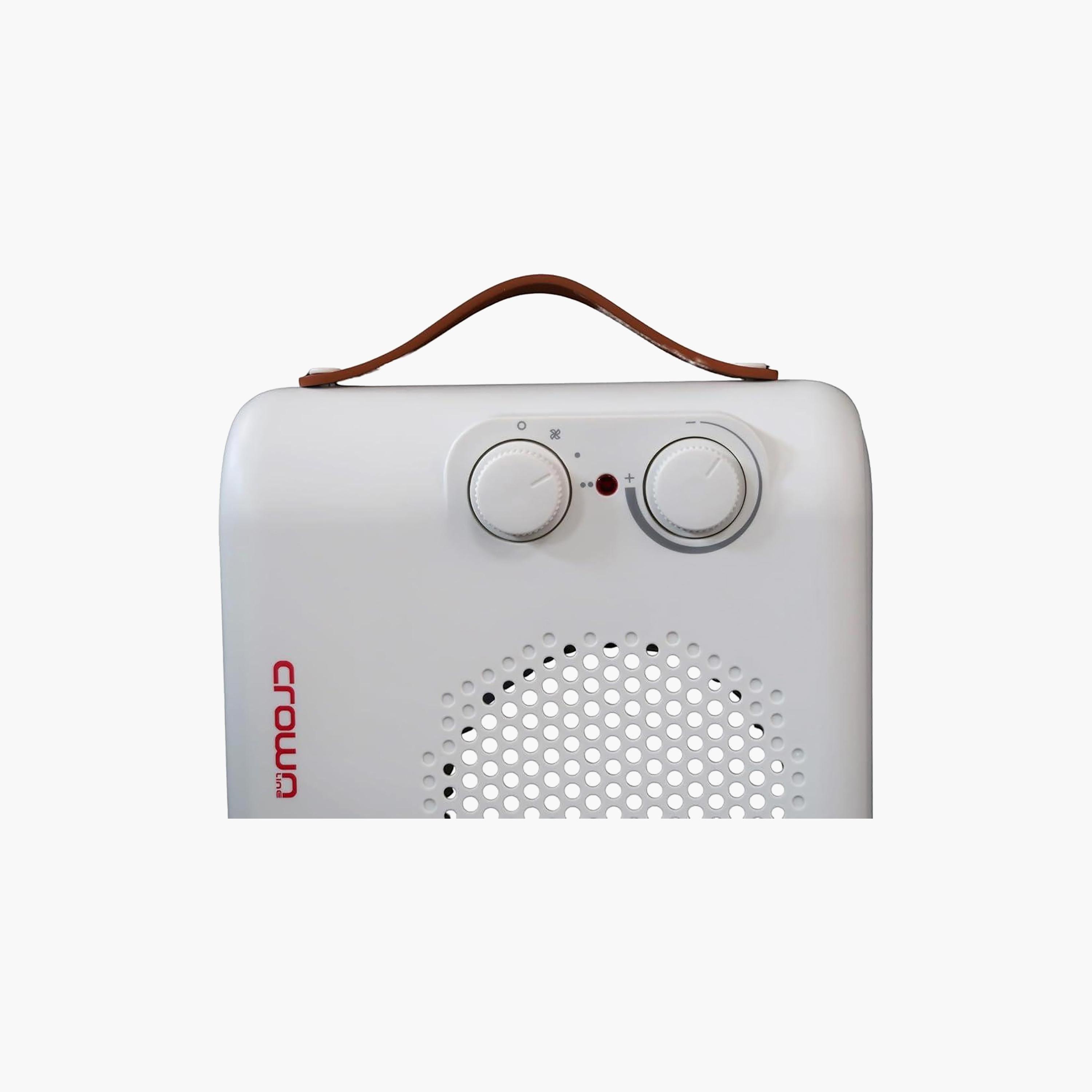 Crownline HT-417 Fan Heater, 2 Heat Settings, Thermostat, Safety Features, Carry Handle | EO-438-household-appliances-homeappliances-heaters-image-6