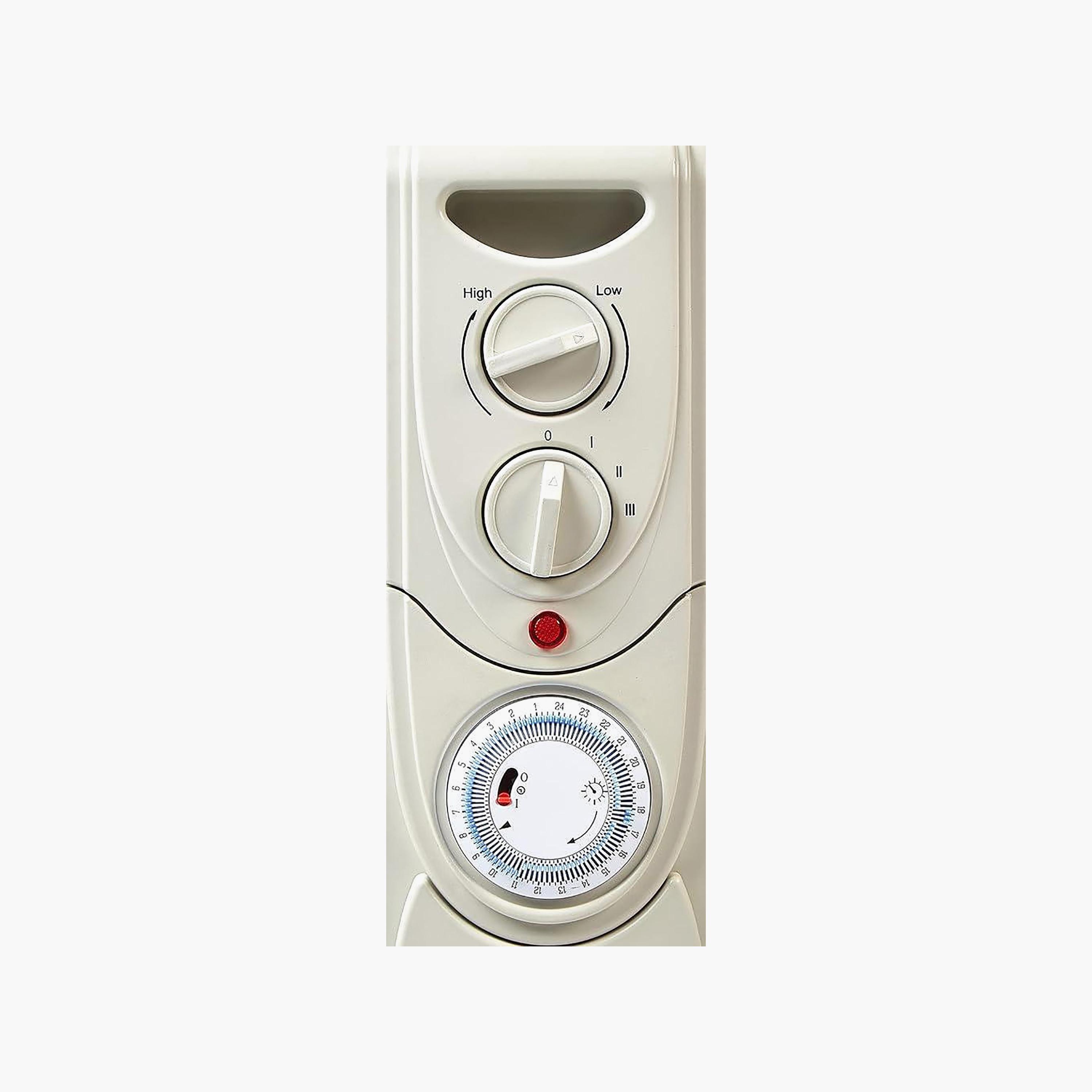 Crownline 11-Fin Oil Heater | 3 Heat Settings (1000W, 1500W, 2500W) 220–240V - White | HT 244-PROMO_EMAX_AE_ADIB_240926-image-4