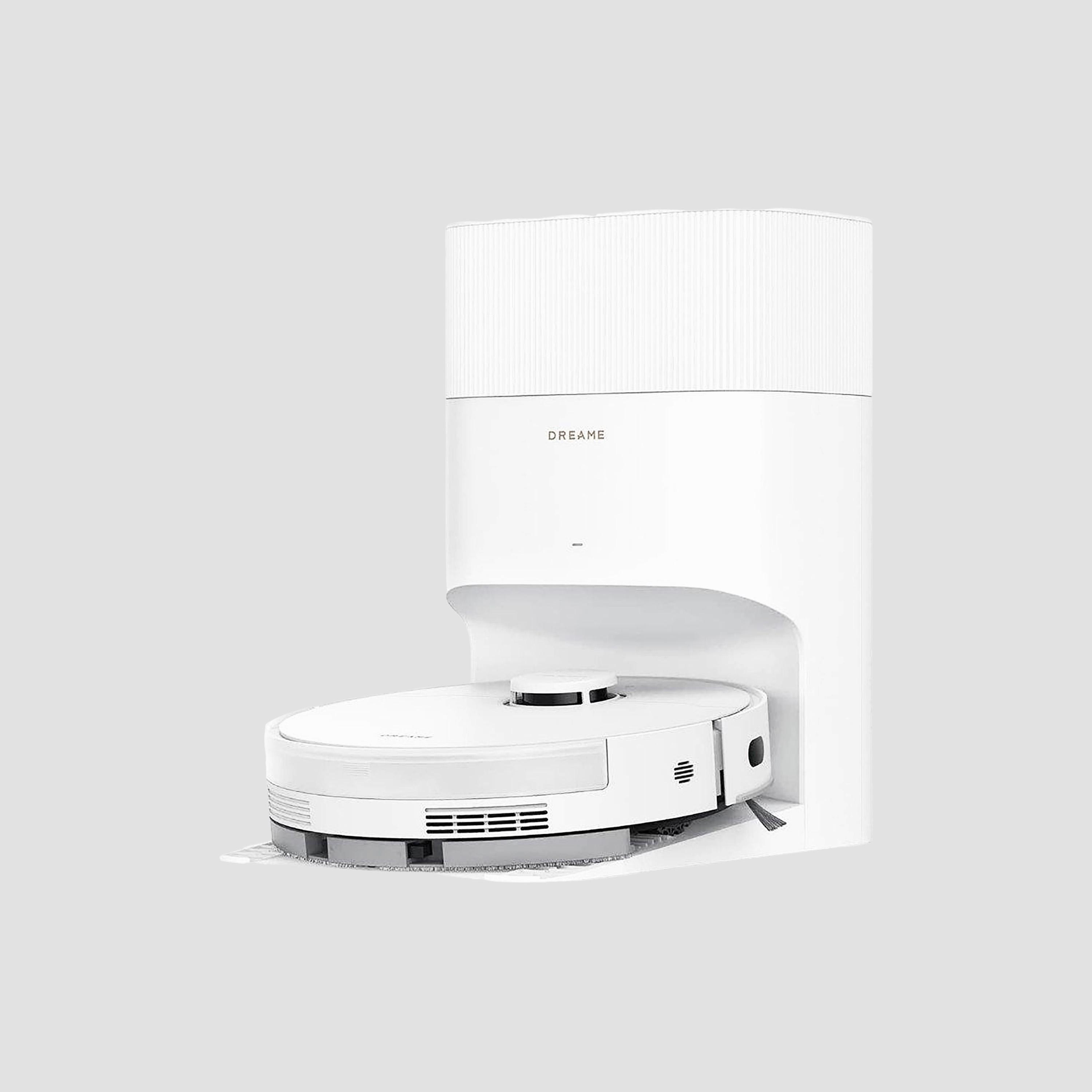 مكنسة روبوت D20 Plus من دريمي - أبيض | RLD35GD-household-appliances-homeappliances-vacuumcleaners-image-1