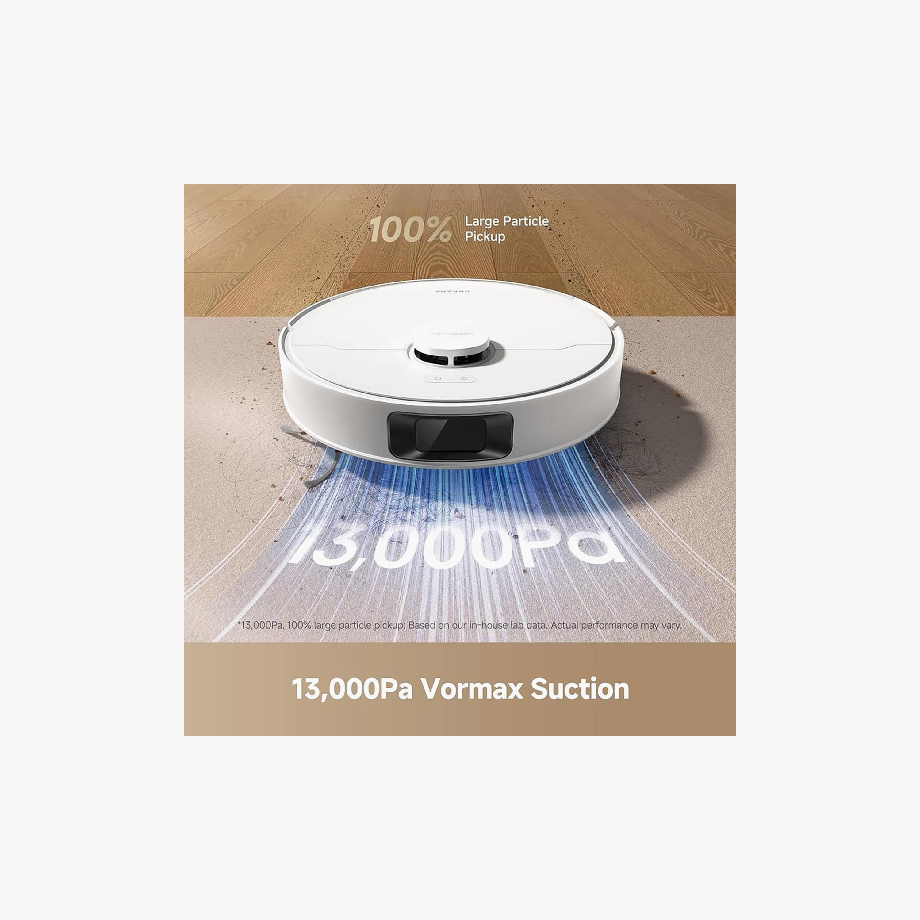 مكنسة روبوت D20 Plus من دريمي - أبيض | RLD35GD-household-appliances-homeappliances-vacuumcleaners-image-3