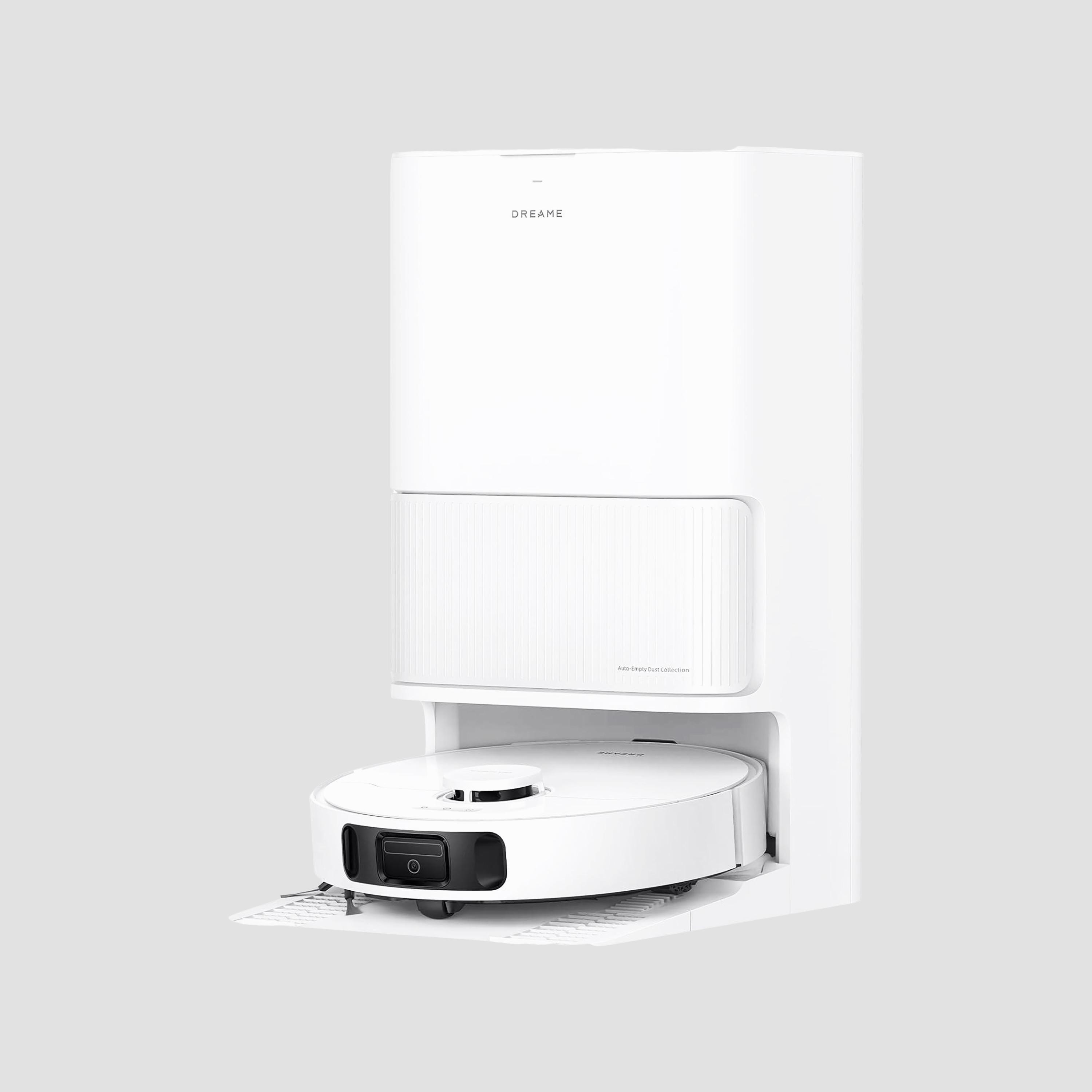 مكنسة روبوت D20 Ultra من دريمي - أبيض | RLD31SE-household-appliances-homeappliances-vacuumcleaners-image-1